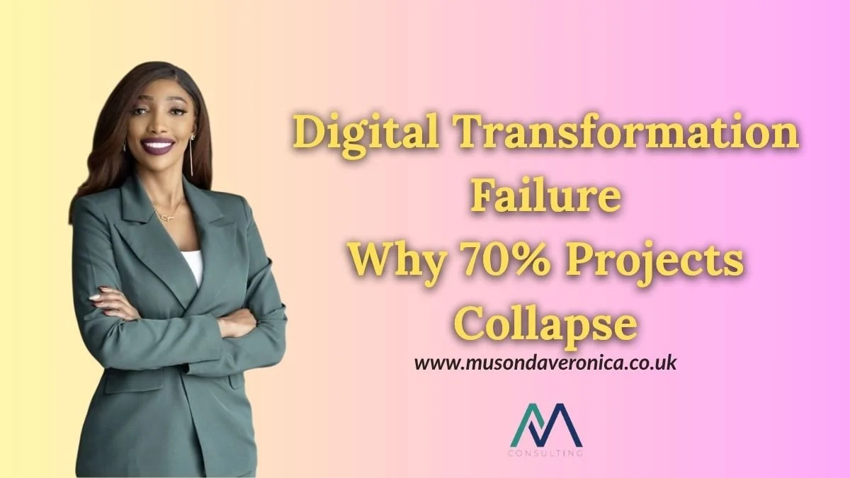 Digital Transformation Failure: Why 70% Projects Collapse