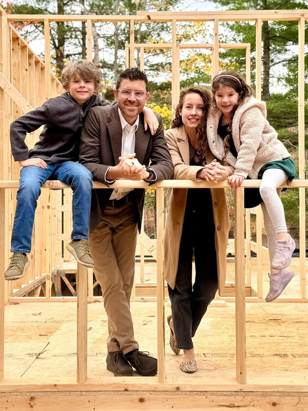 Wilbur Jennings and Amy Jenning, Wilbur Design + Construct in Marquette MI, Custom Home Builder and Remodeling in Marquette County