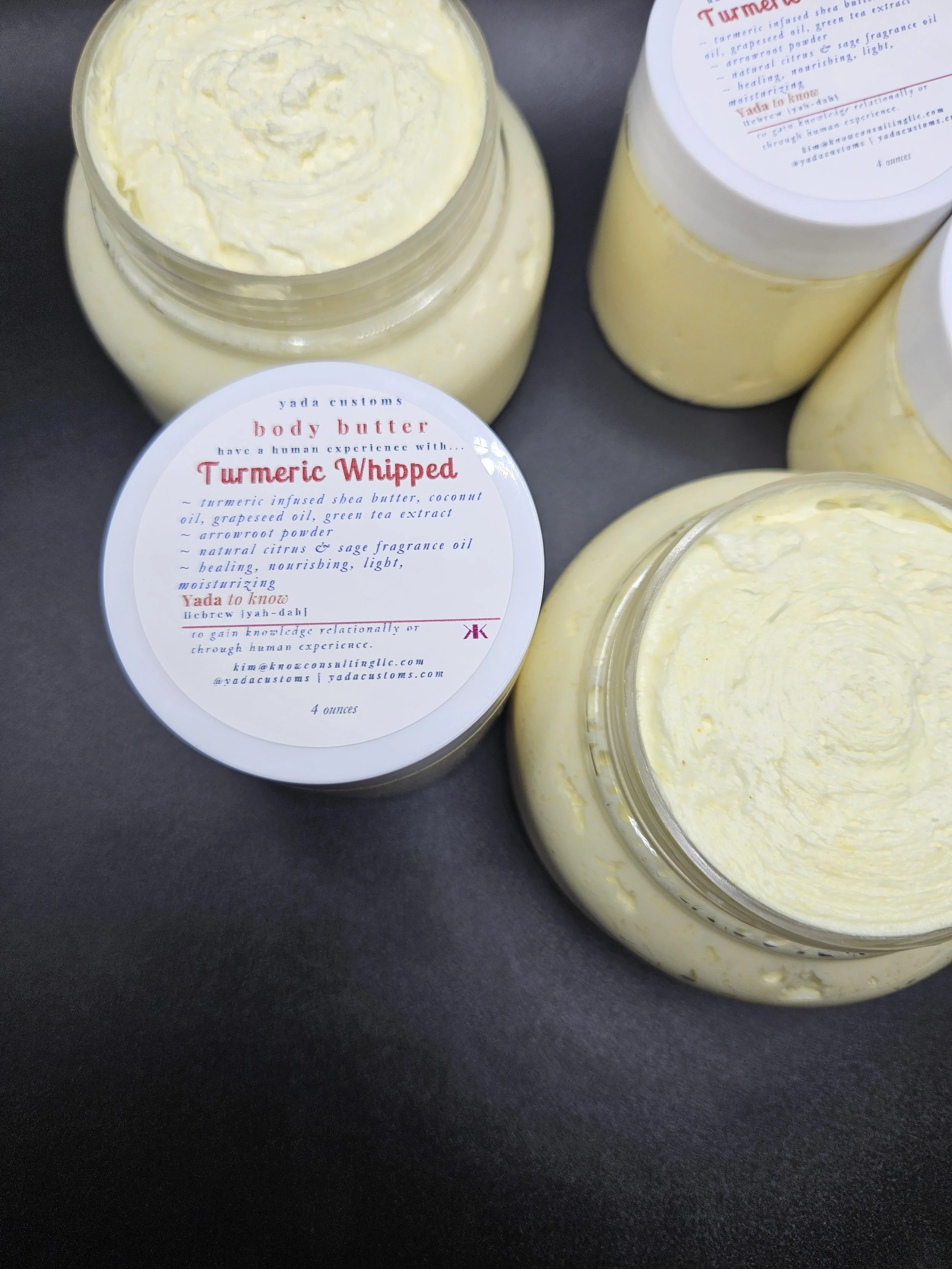 Turmeric Whipped Body Butter