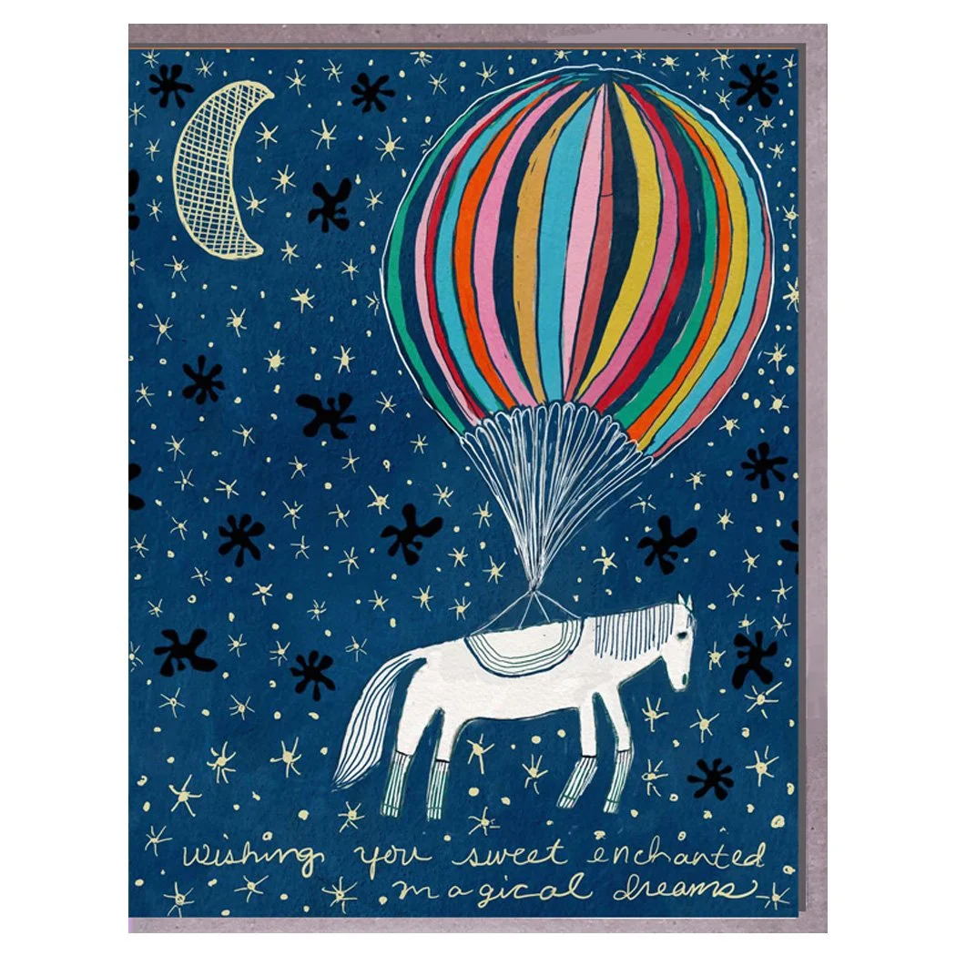 magical horse. card. brenda olson
