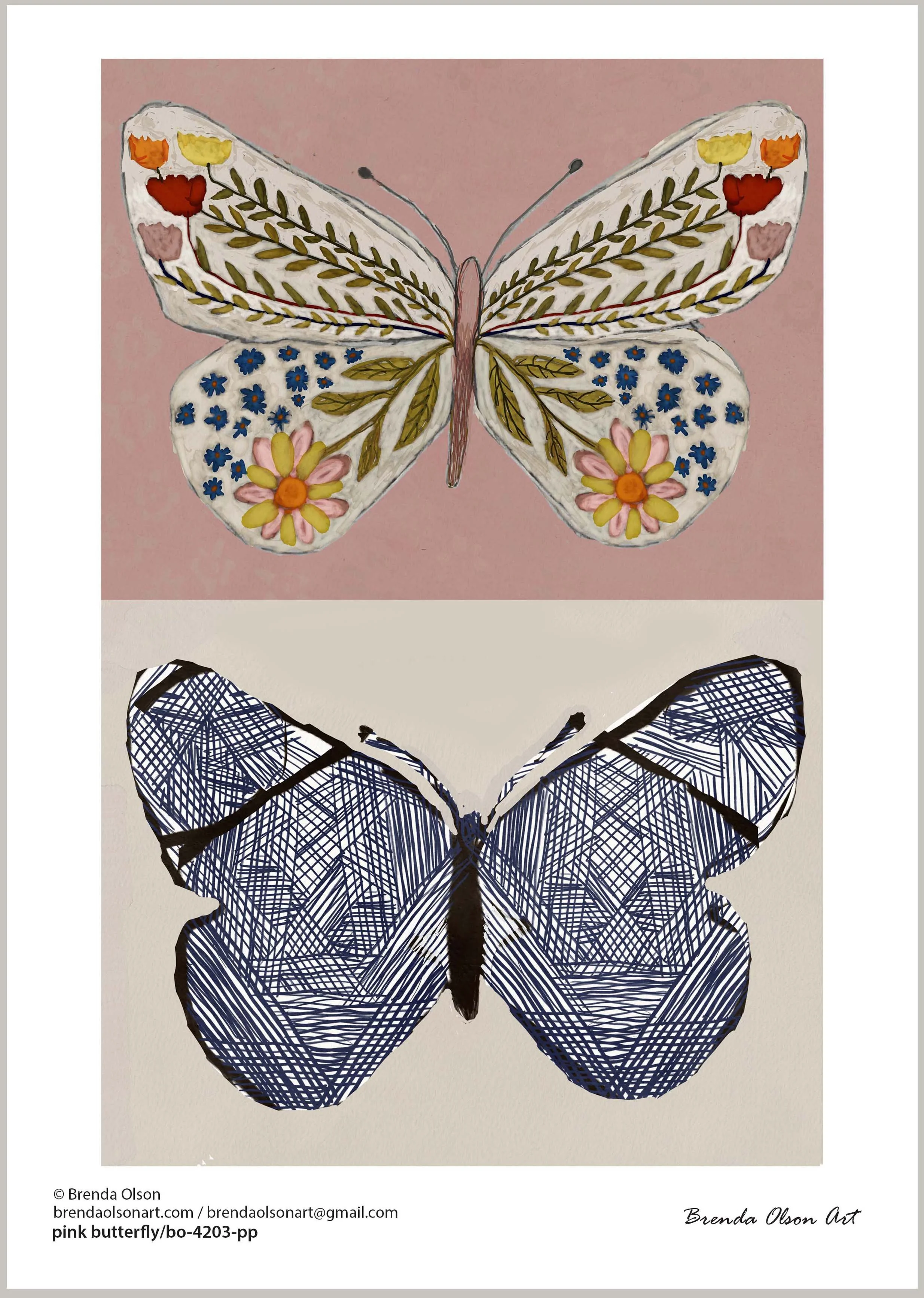 BORDER-pink and black butterfly.jpg