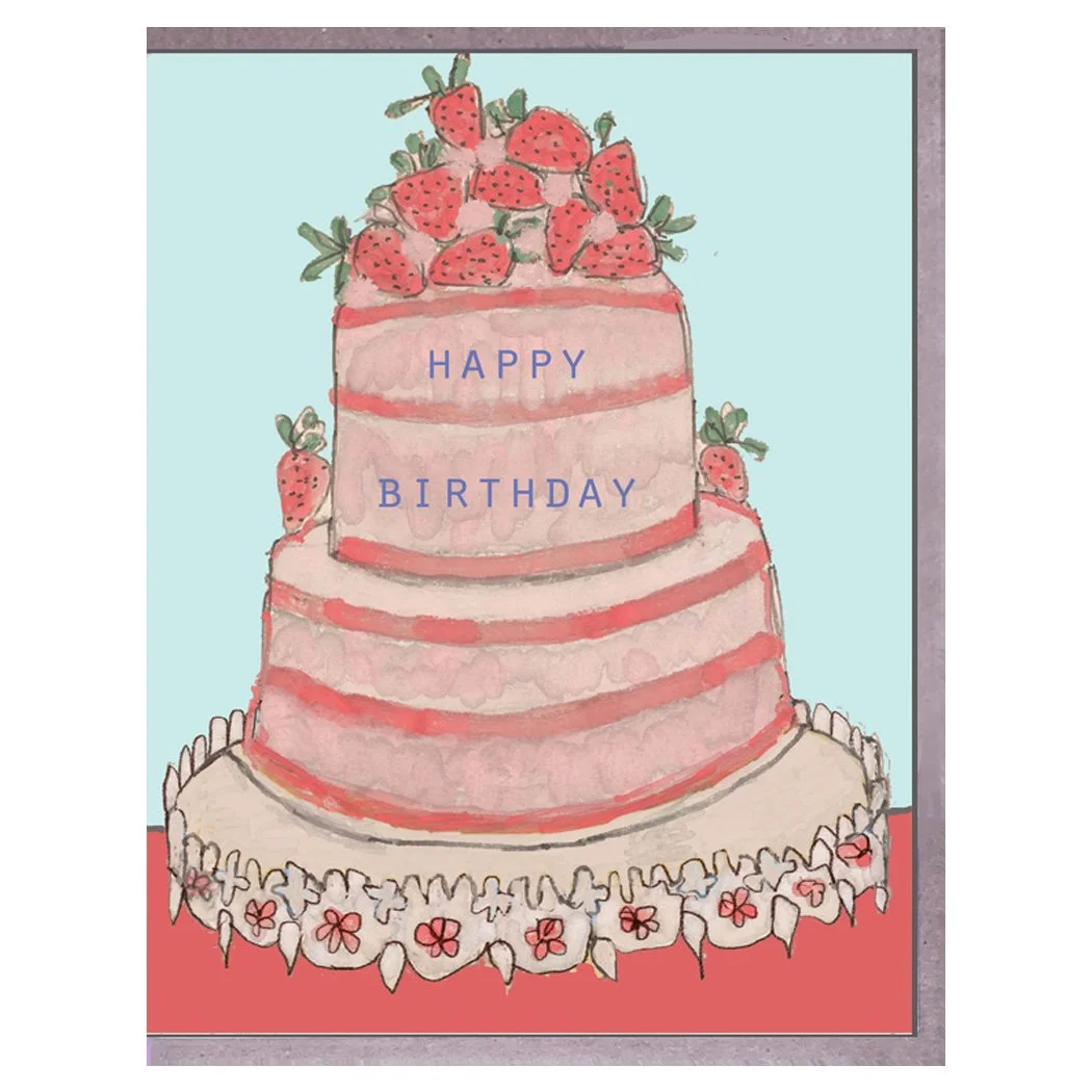 pink cake2. card. brenda olson