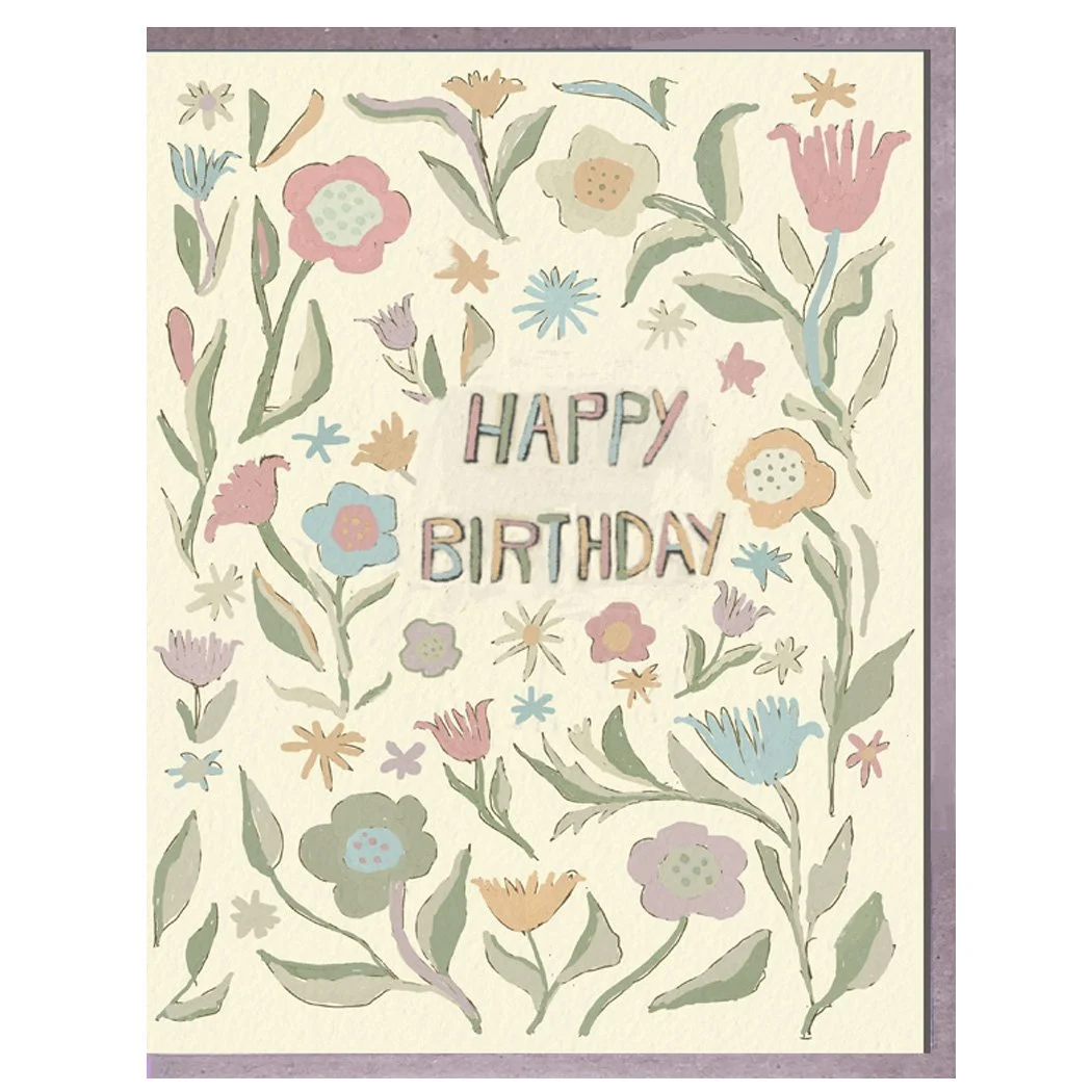 flowers pattern- hb. card. brenda olson