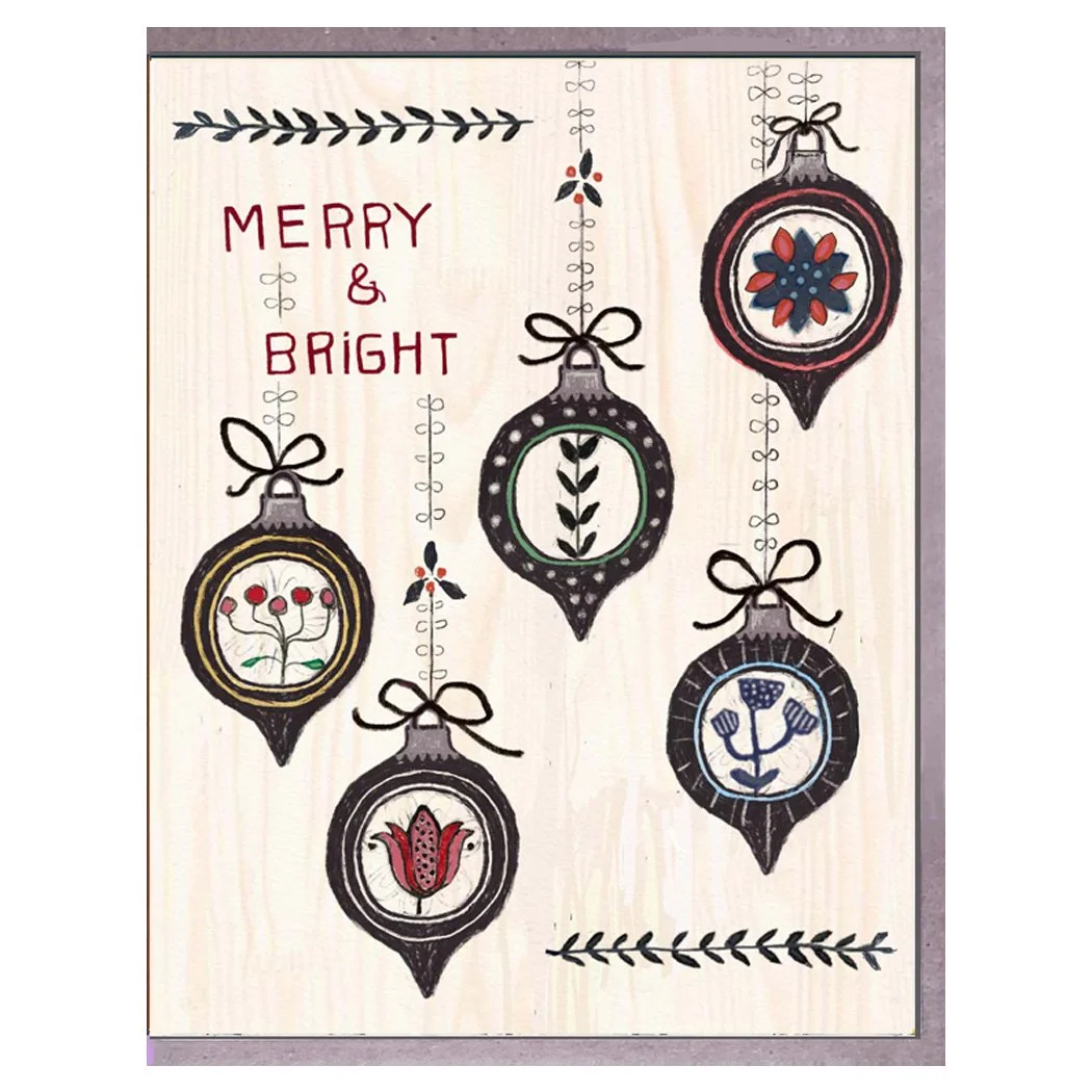 ornaments neutral. card. brenda olson