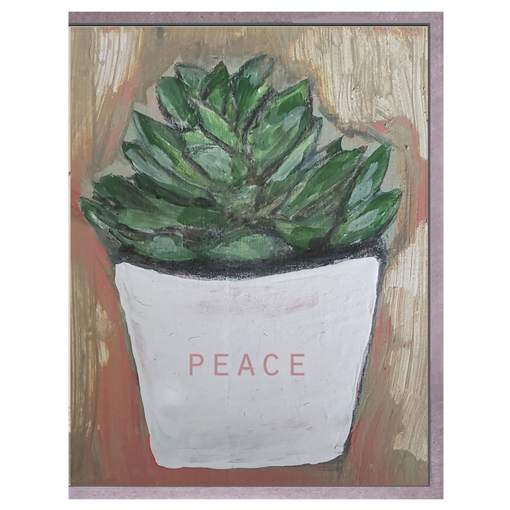 peace plant. card. brenda olson