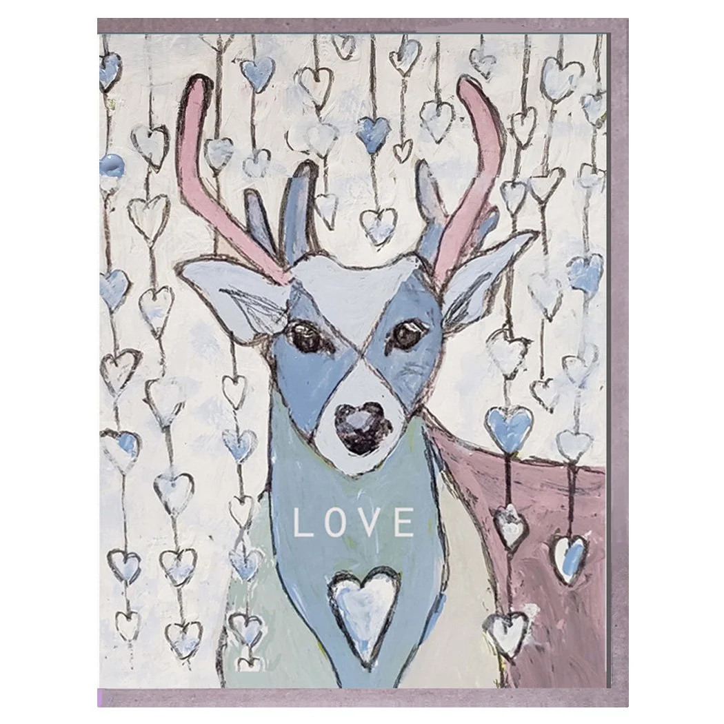 deer heart. card. brenda olson