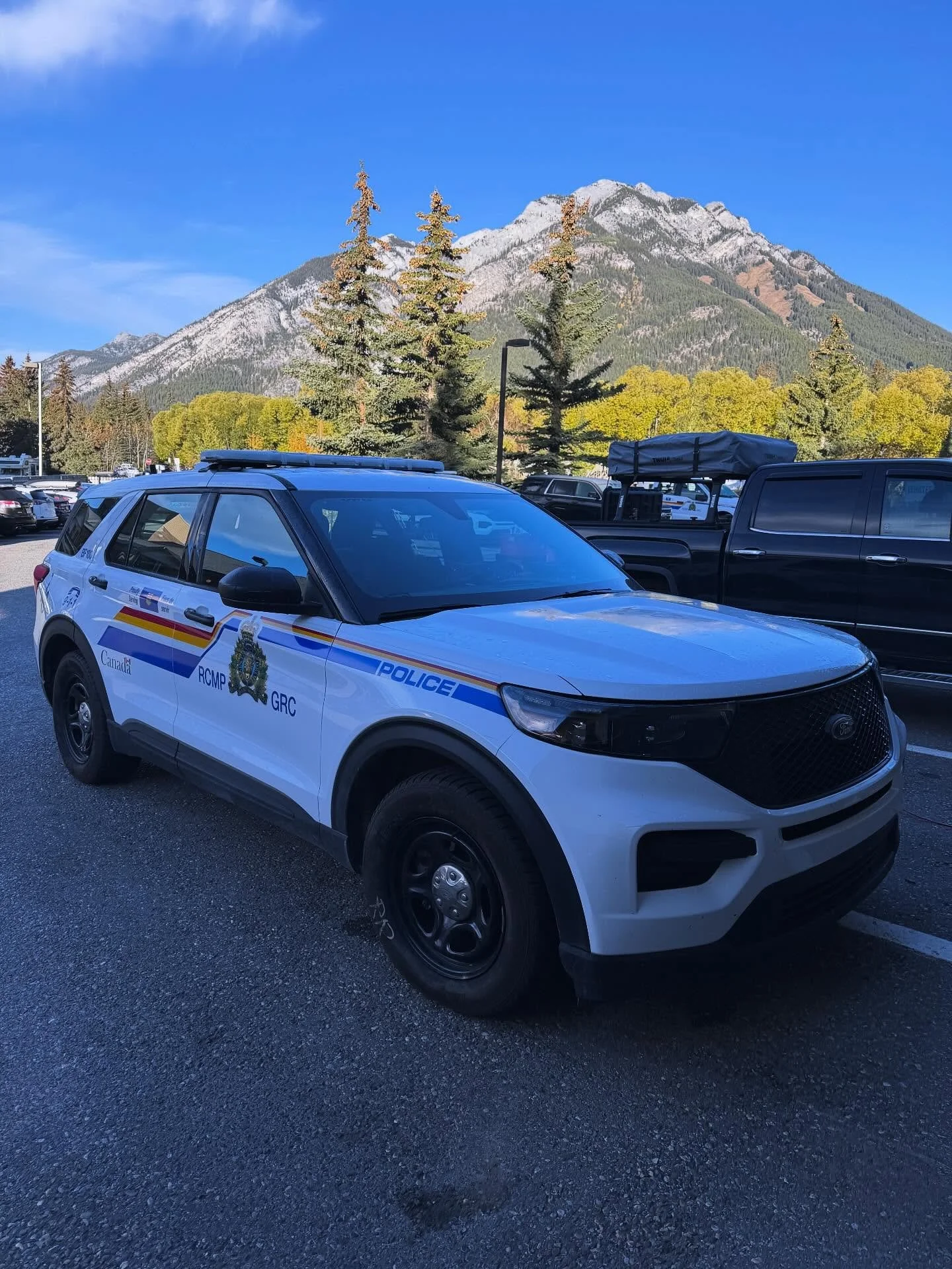 Fortunate to get to do 8 police cruisers this week for the Banff RCMP. Thank you for your business and service! #banff #alberta #RCMP #autodetailing #mobiledetailing