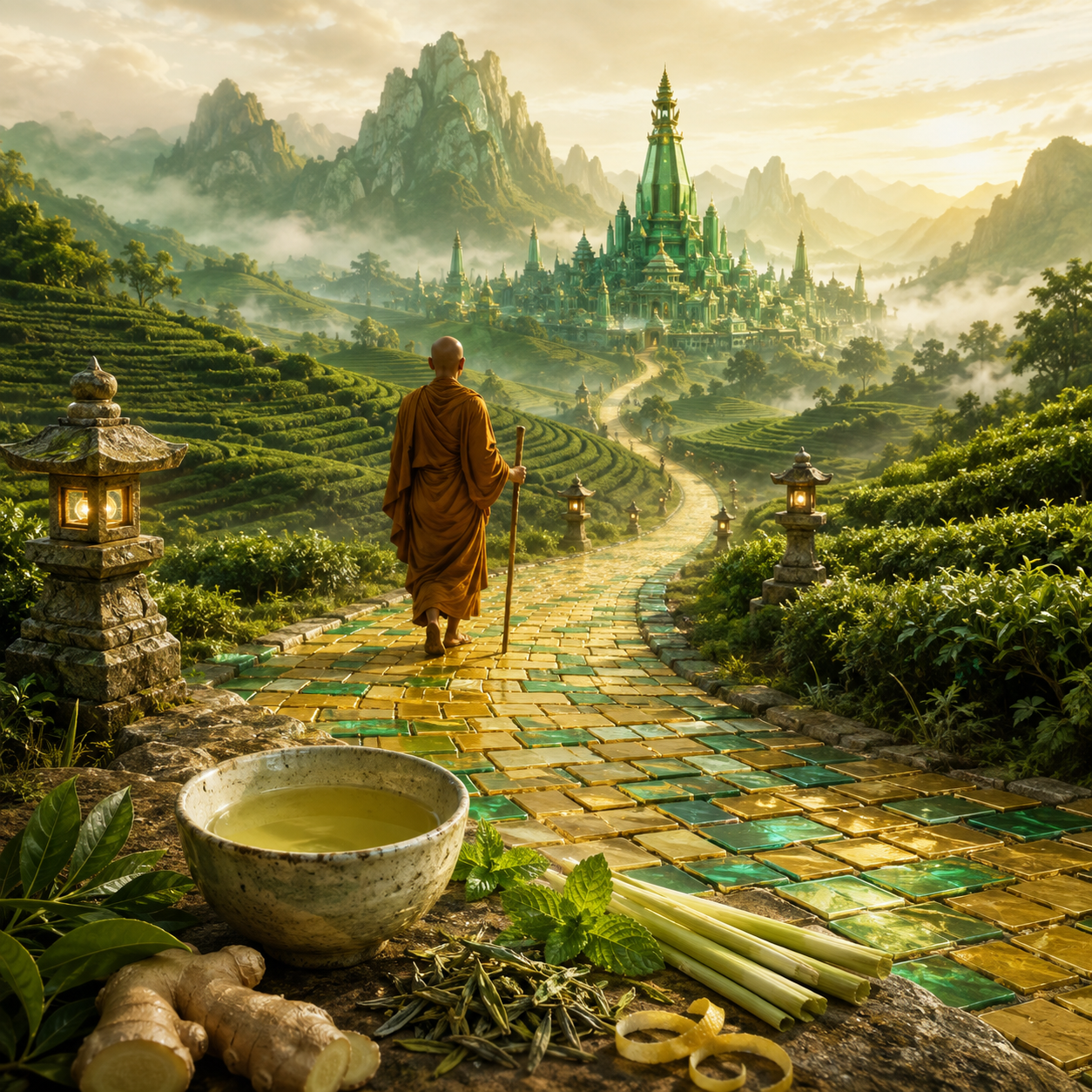 A New Turn on the Emerald Path