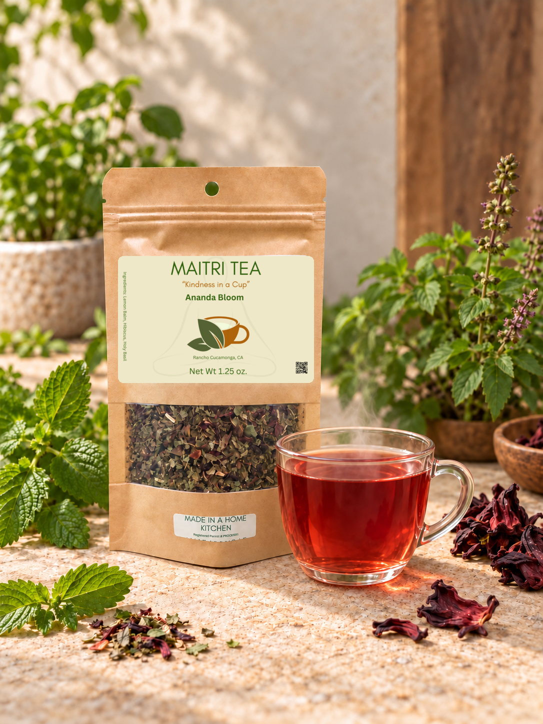 Hibiscus, Lemon Balm & Holy Basil: Three Herbs That Bring Out the Best in Each Other