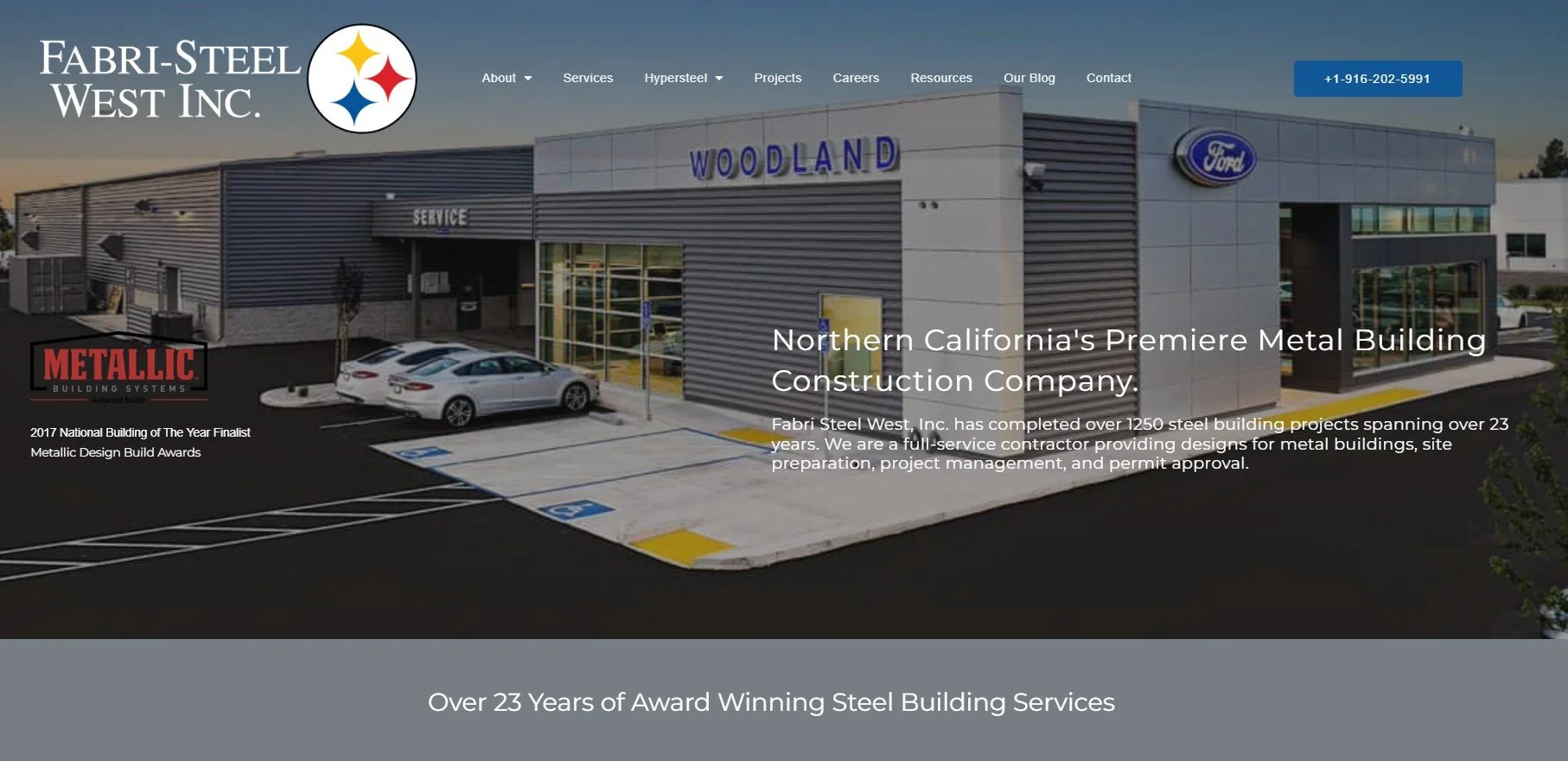 Fabri_Steel West, Inc Website