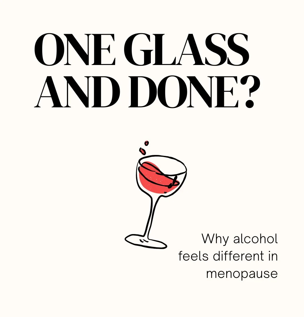 One Glass and Done? Why Alcohol Feels Different in Menopause