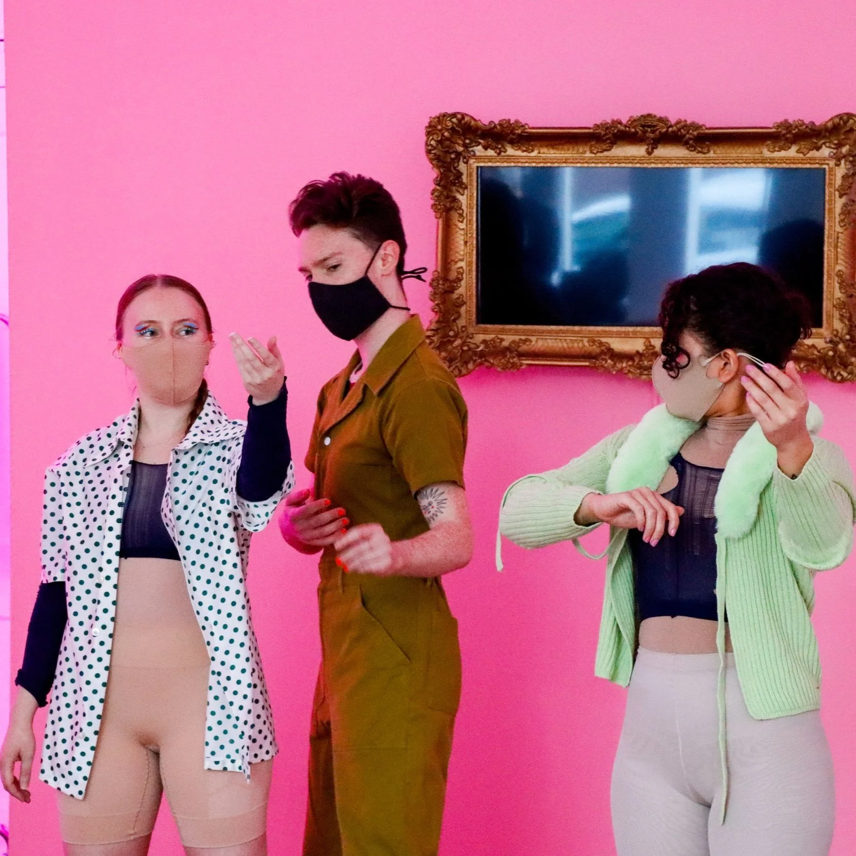 "Dollhouse" is an interdisciplinary performance and art installation in collaboration with graphic designer Matthew Bailey and musician Natalie Hanson. Funded by Amplify Arts' Generator Grant