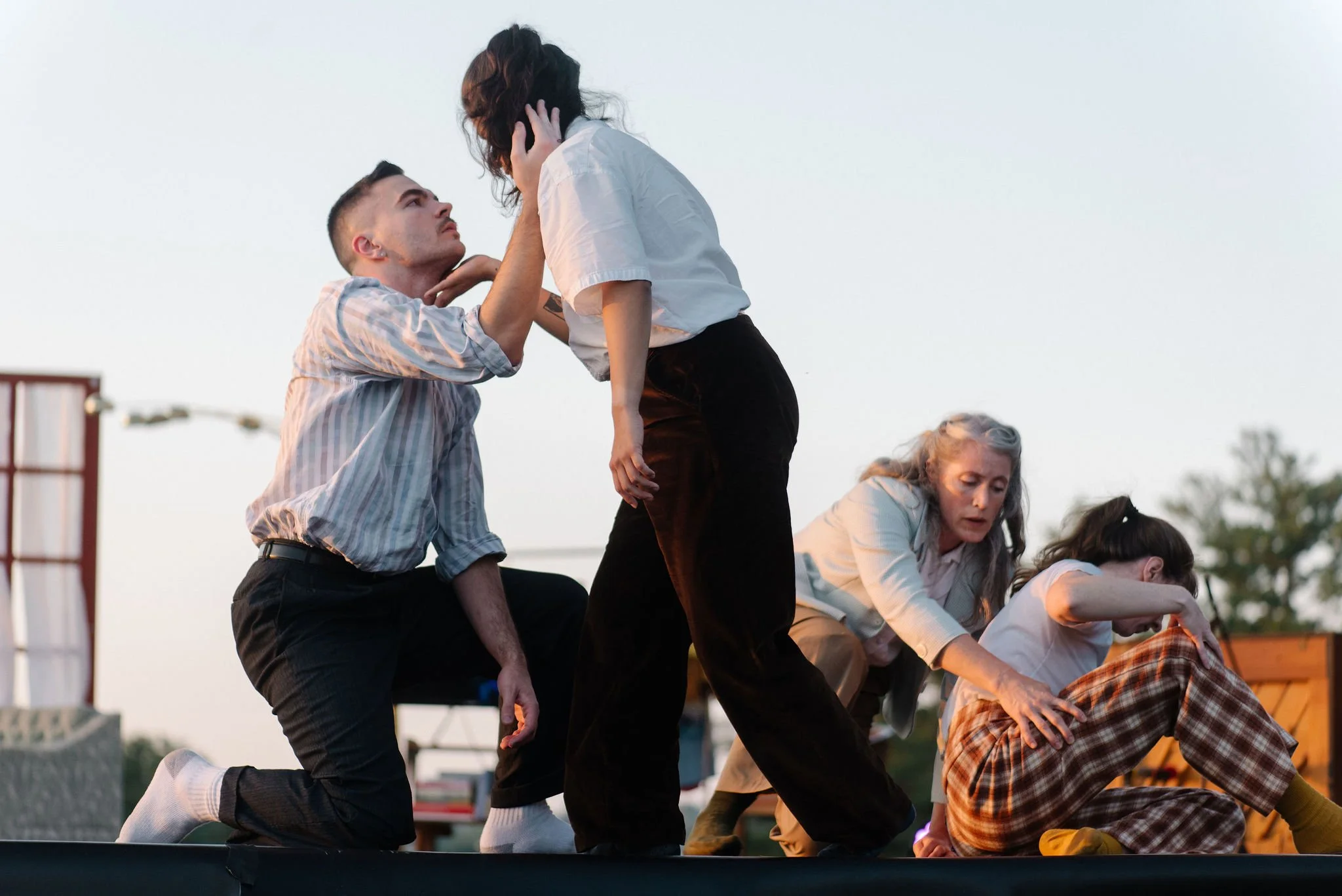 "let me be if i can" is a piece set on Vox Dance Collective, an Omaha-based modern dance collective. This work premiered in August 2024 at the Iowa Choreography Festival in Des Moines, Iowa. 
