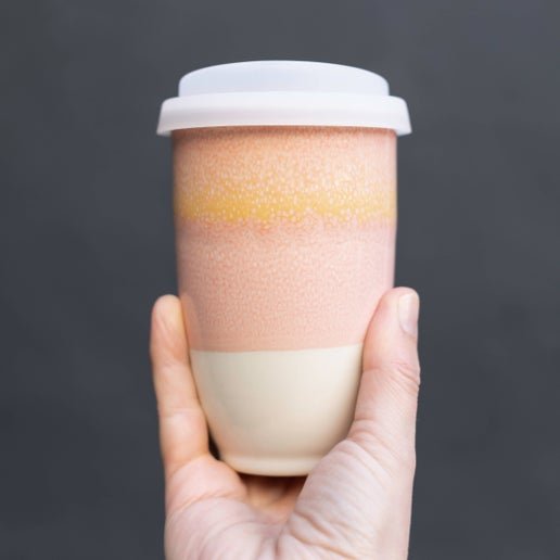 Afterglow ceramic coffee cup