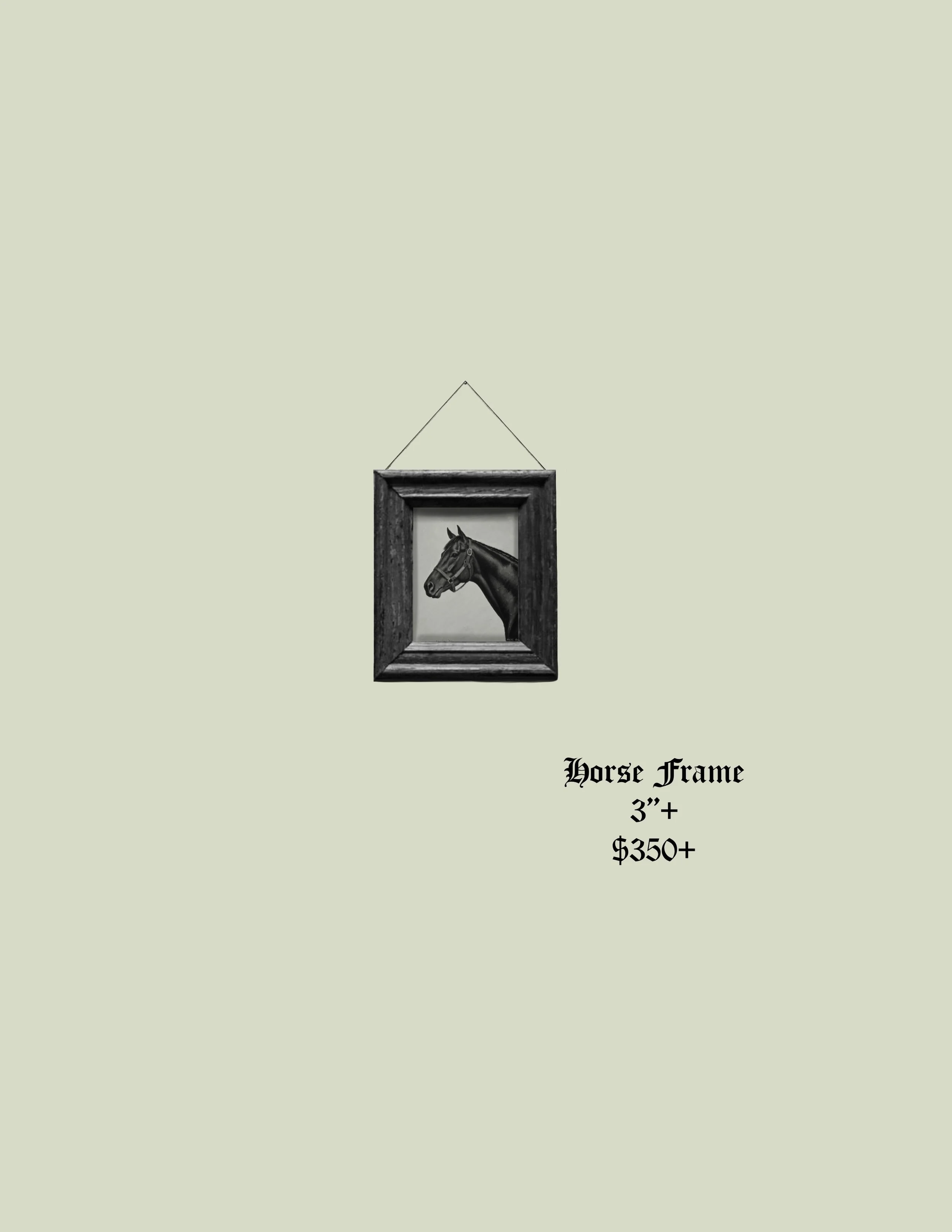 Horse Frame | Cowboy Frames