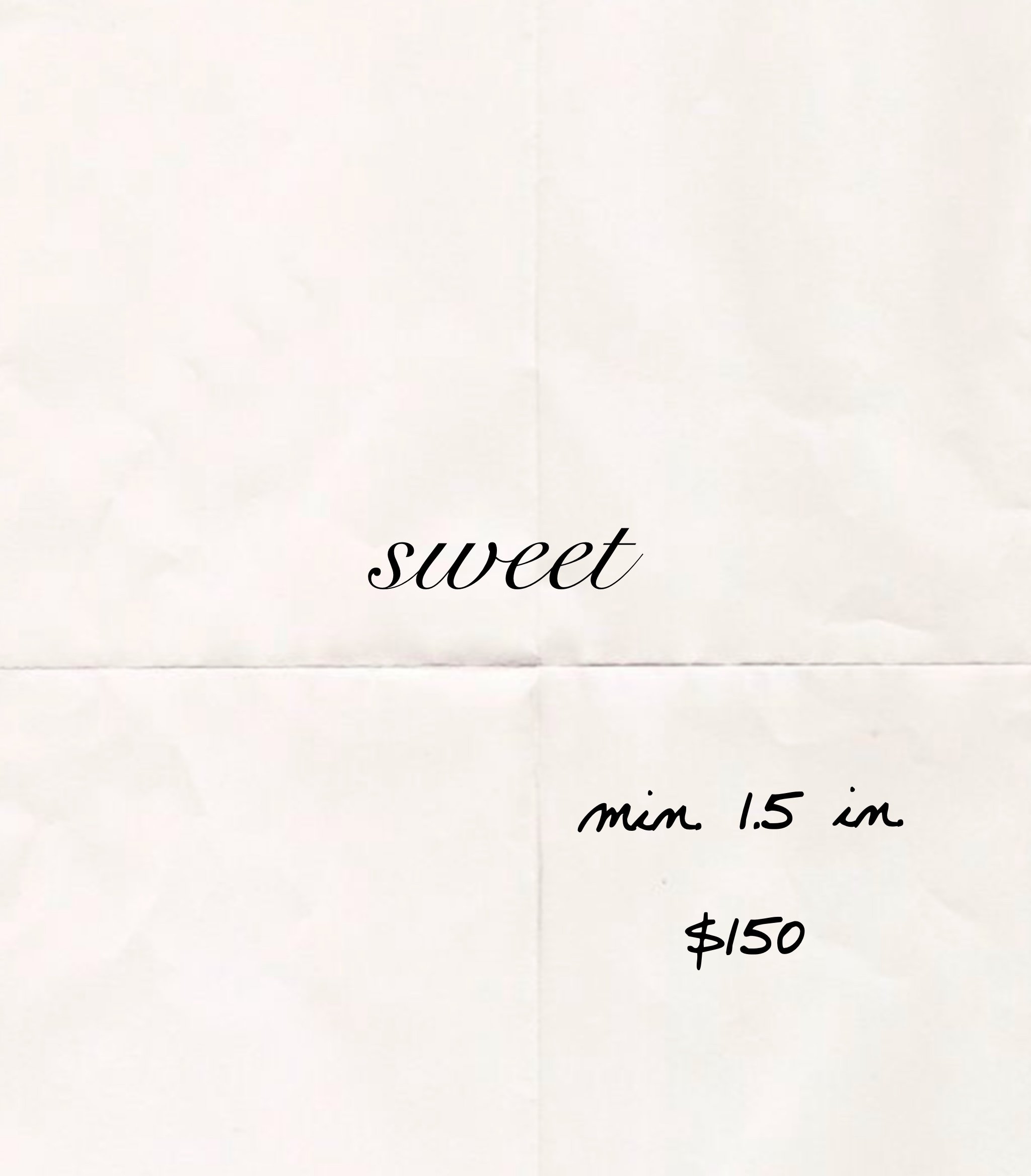 Romance flash- Sweet
