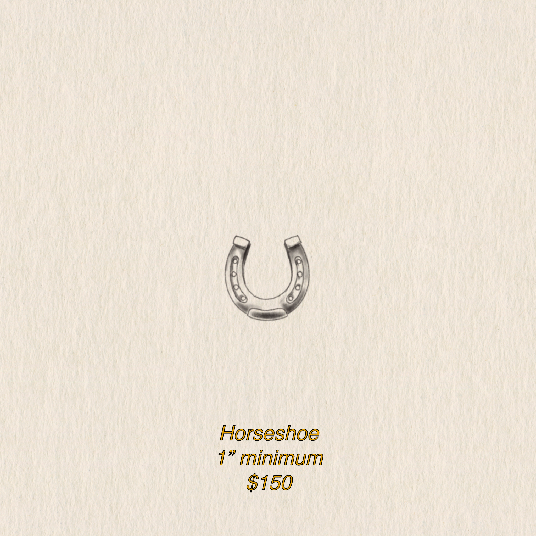 Horseshoe - Pint Sized Flash
