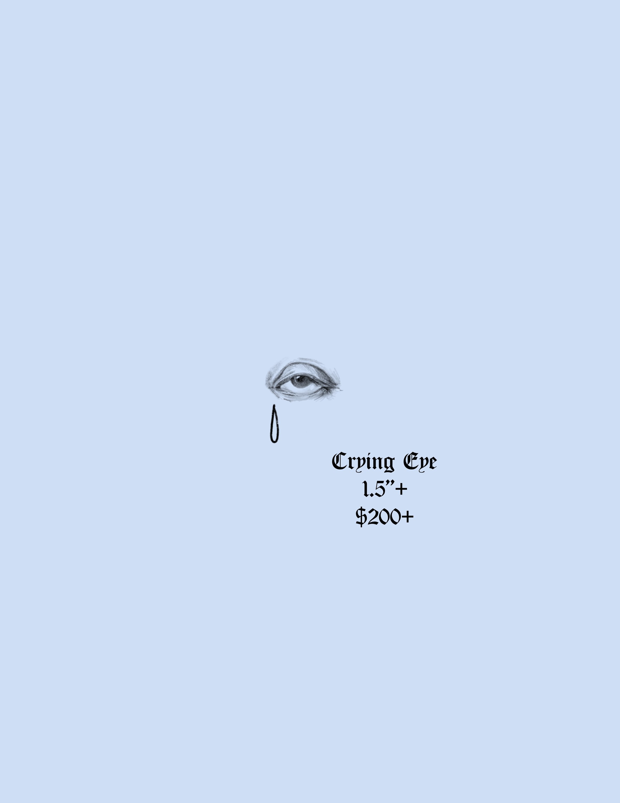 Crying Eye | Hot Stuff Flash