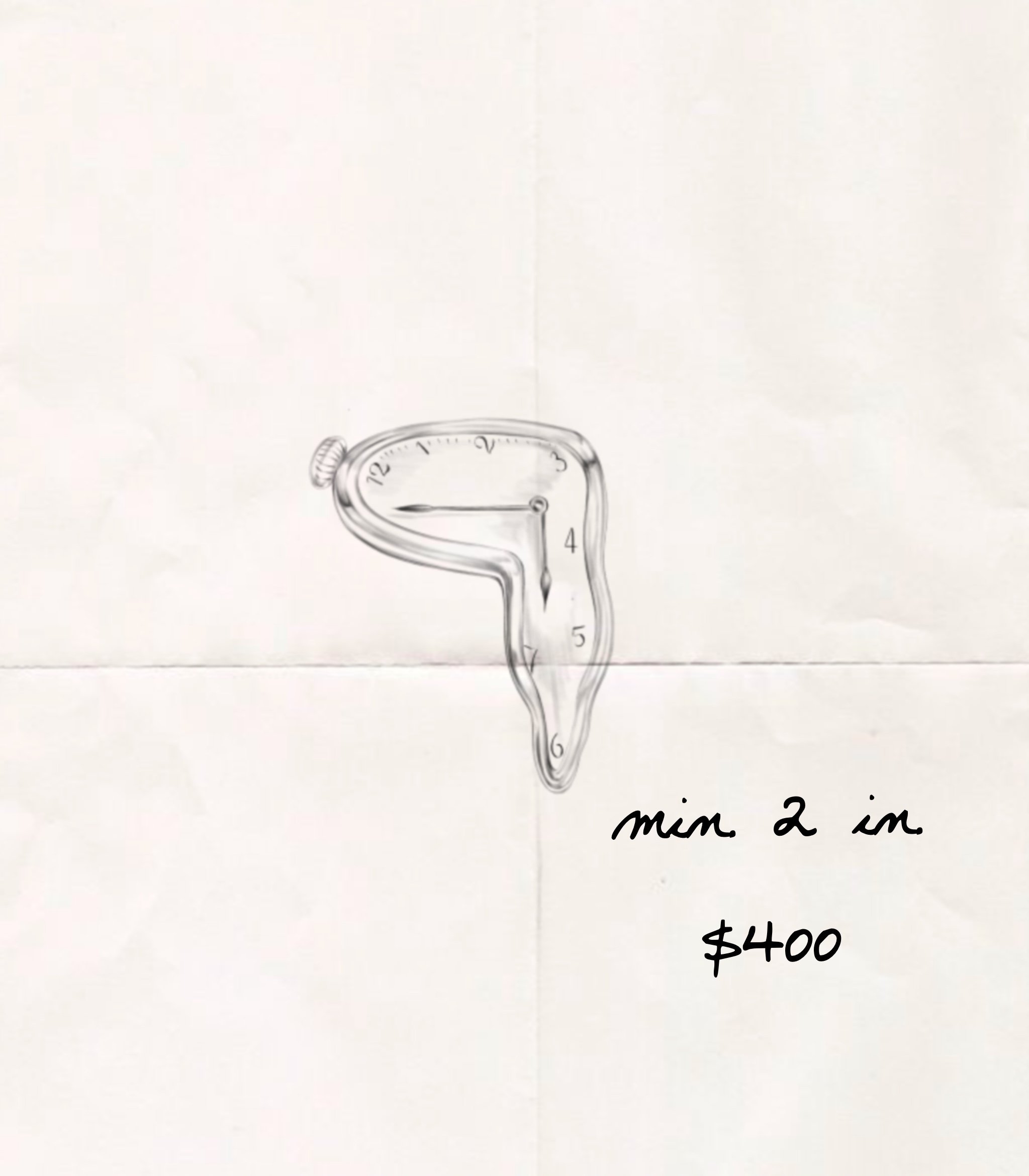 Romance flash- Melting Clock