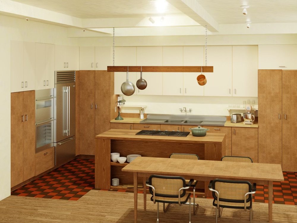  Private Residence, W 22 St, New York (Render) 