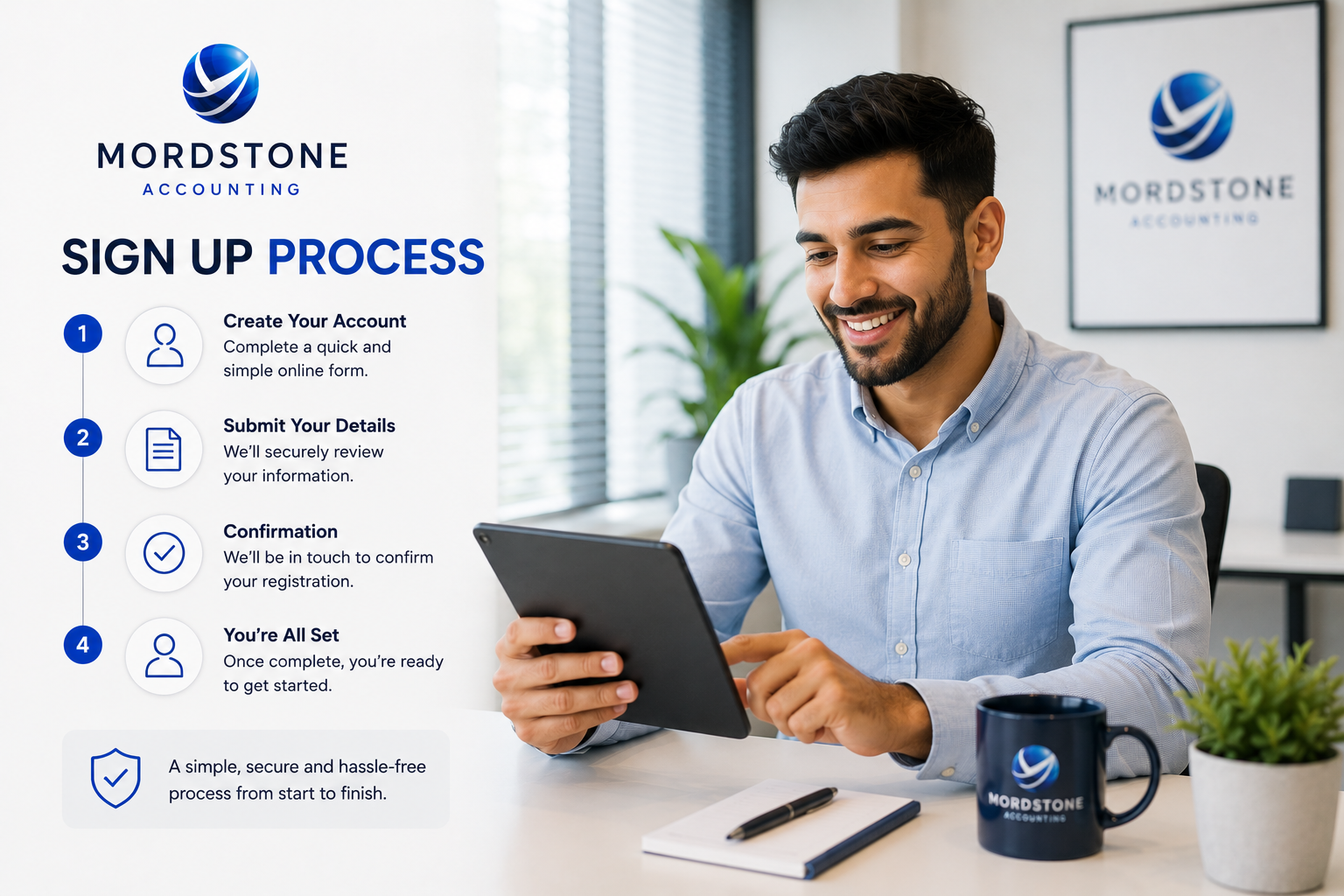 Helping sole traders, SMEs, limited companies and growing businesses with accounting, payroll, bookkeeping, tax planning, business advice and financial compliance to support long-term success.