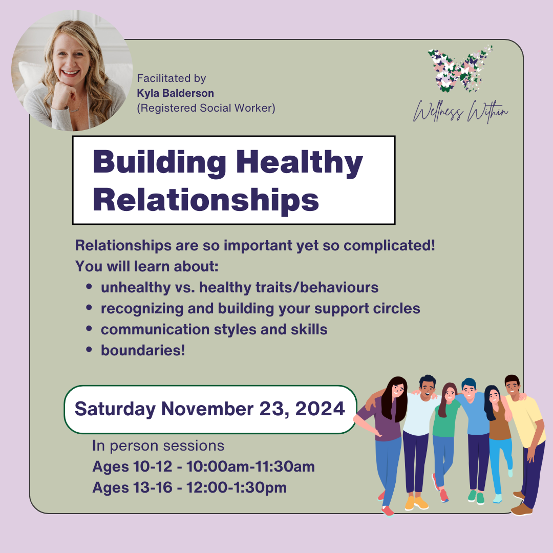 Building Healthy Relationships - Child & Teen Skills Workshop