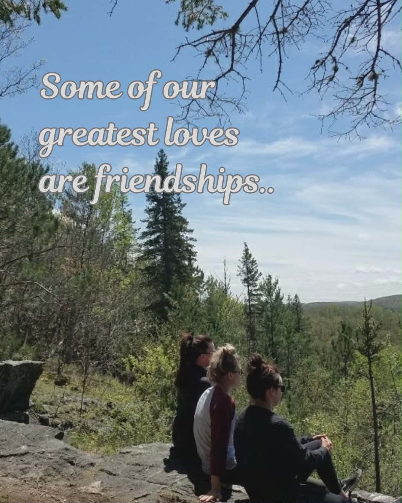 Friendship love 🫂

The kind that holds you through seasons.

That laughs with you, grounds you, tells you the truth gently &amp; stays.

Romantic love often gets the spotlight, but friendship love is where many of us feel most fully ourselves. Frien