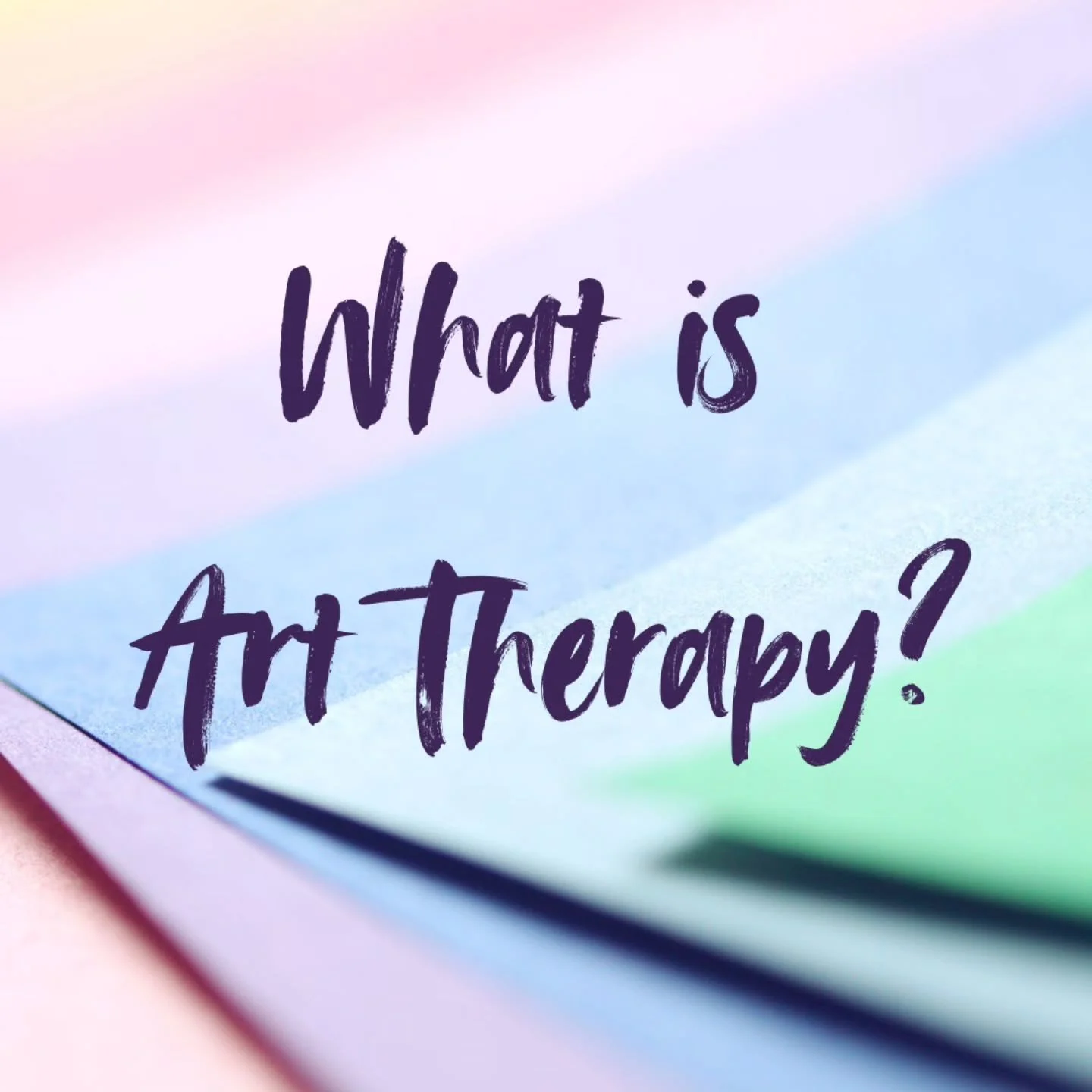 Art Therapy is a form of psychotherapy that explores the creative process as a pathway to healing. 🎨

It integrates mind, body, and spirit &mdash; supporting nervous system regulation, activating sensorimotor pathways, and sometimes gently bringing 