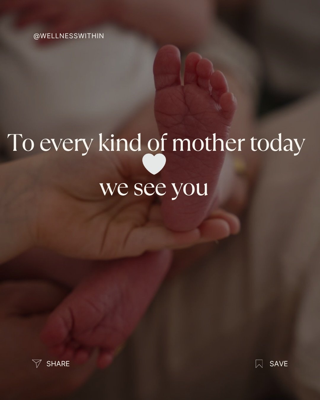 Mother&rsquo;s Day can hold joy, grief, gratitude, exhaustion, longing, love, and loneliness, sometimes all at once. Today we&rsquo;re holding space for every version of motherhood and every experience connected to it. You deserve gentleness too. 🤍