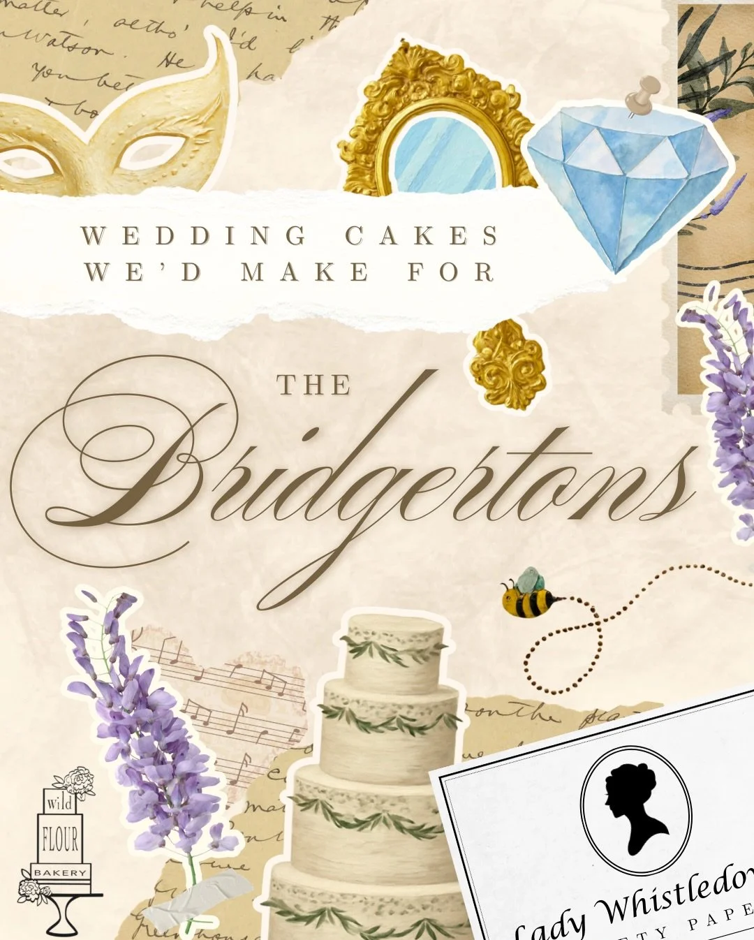 I mean if we can&rsquo;t HAVE our dream job of baking for the Bridgerton Family&hellip;we might as well dream about it😌🍰

Only three more days til we get our first fix from Shonda🐝🎭🕰️ We can&rsquo;t wait to see what&rsquo;s in store for Benedict