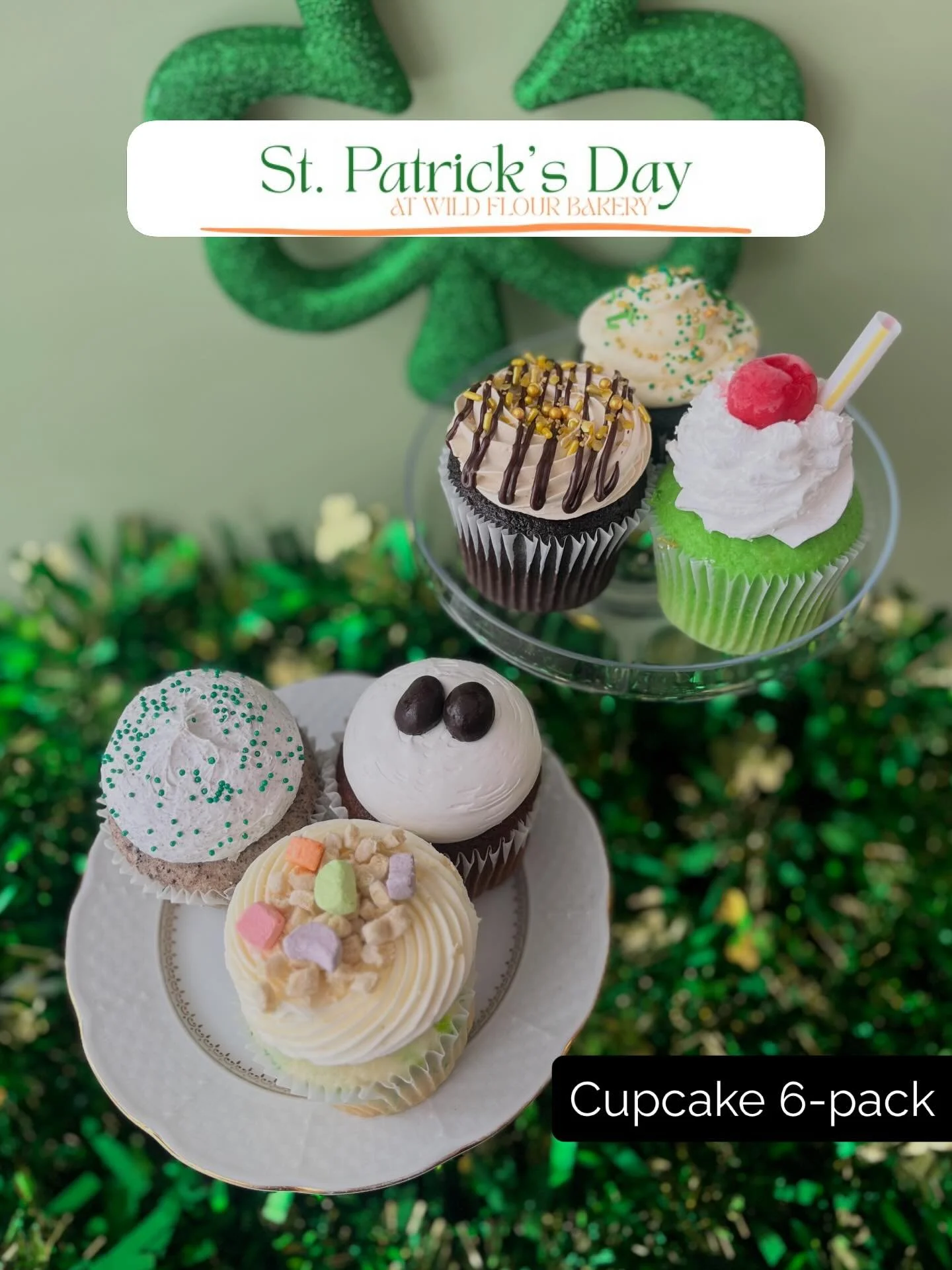 ☘️ Feeling lucky to serve this community ✨ St. Paddy&rsquo;s Day treats are here for a short time - don&rsquo;t miss out! Order now and let us sweeten your St. Patrick&rsquo;s Day! 🌈🇮🇪

To order:
📱 440-331-2950
💻 www.wildflourbakery.com/stpatric