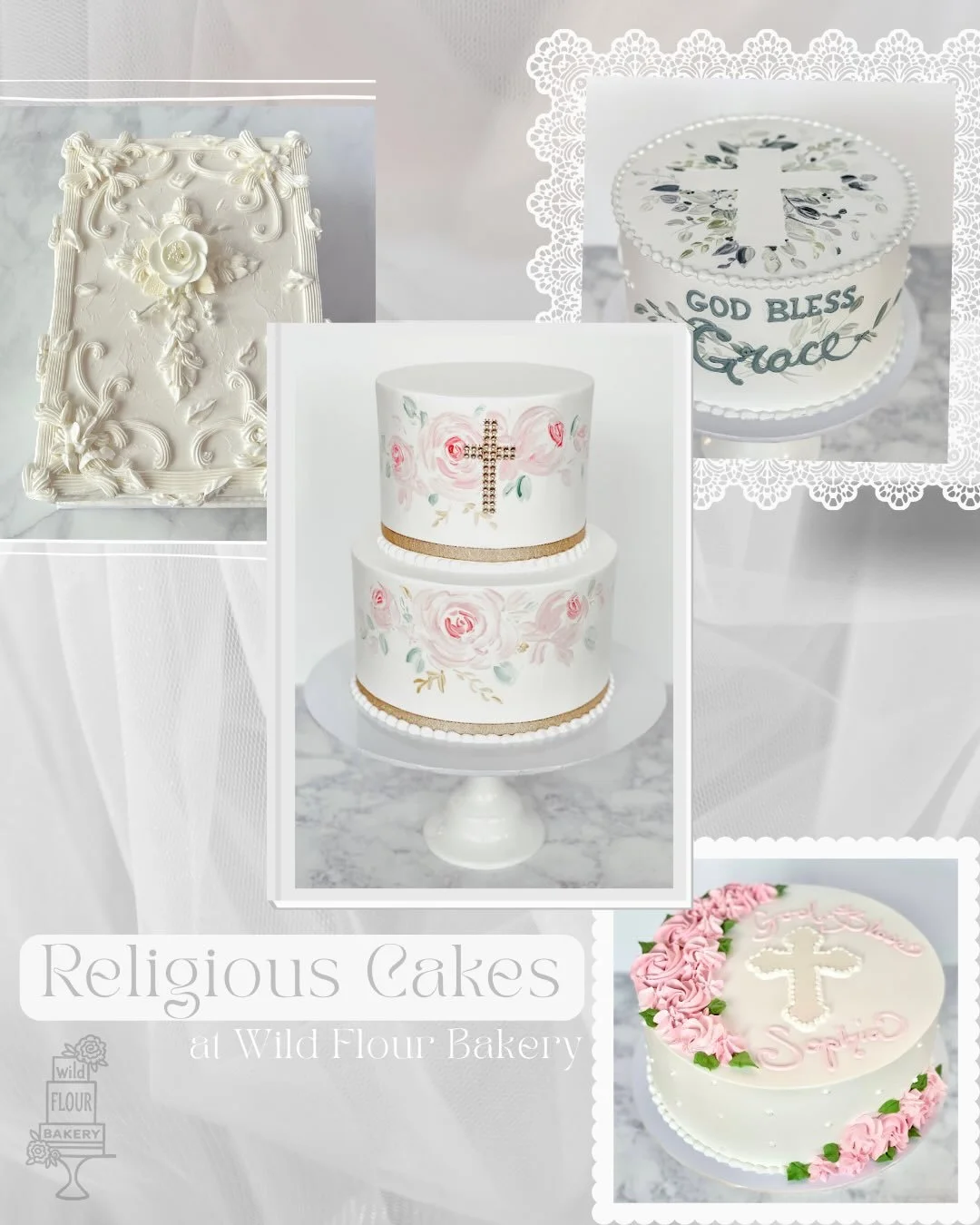 Communion season is here 🤍 

We&rsquo;re so honored to be part of such a special milestone in your family&rsquo;s life. From our signature designs to personalized touches, our communion cakes are made with love for your celebration. 

Thank you for 