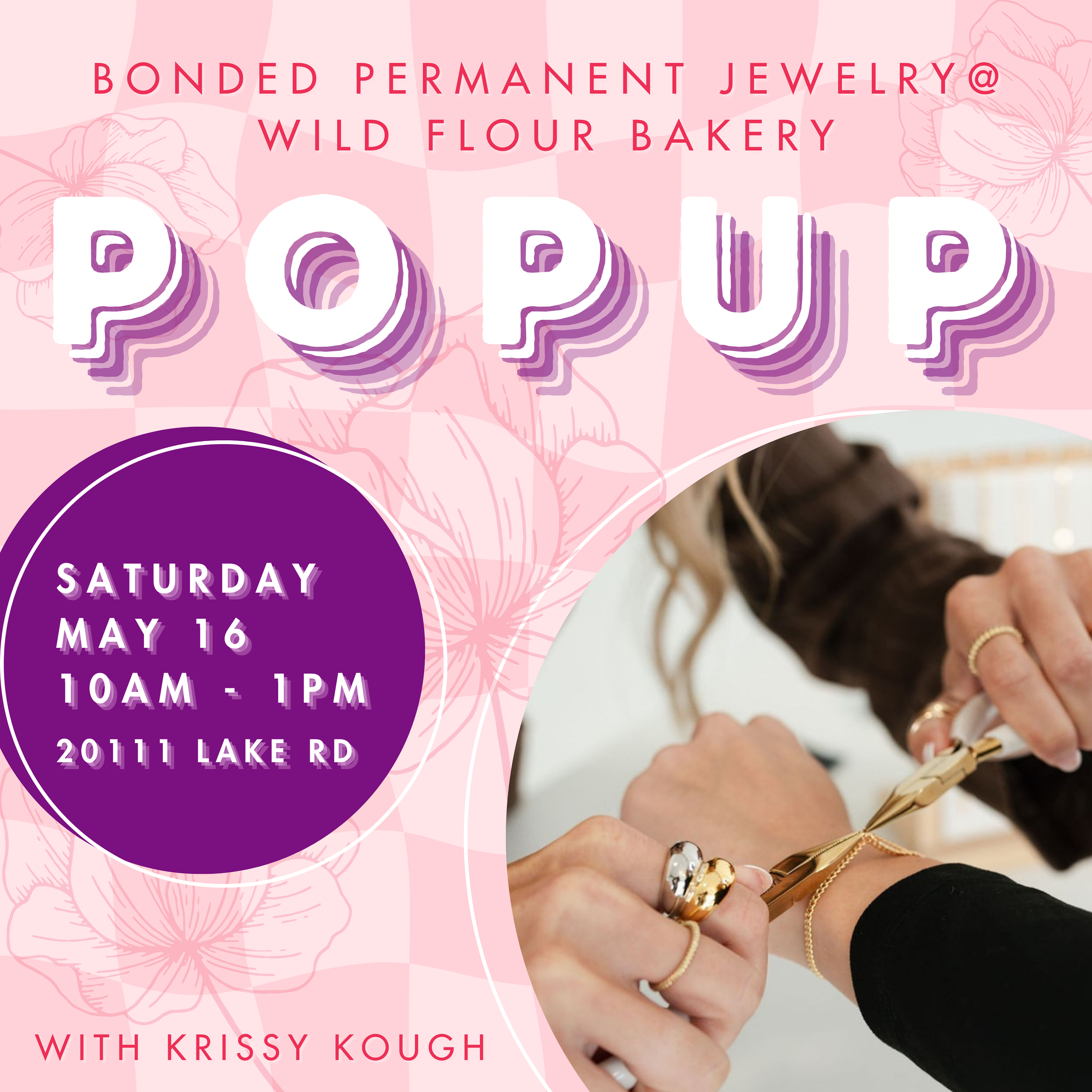 Permanent Jewelry Pop Up w/ Krissy Kough