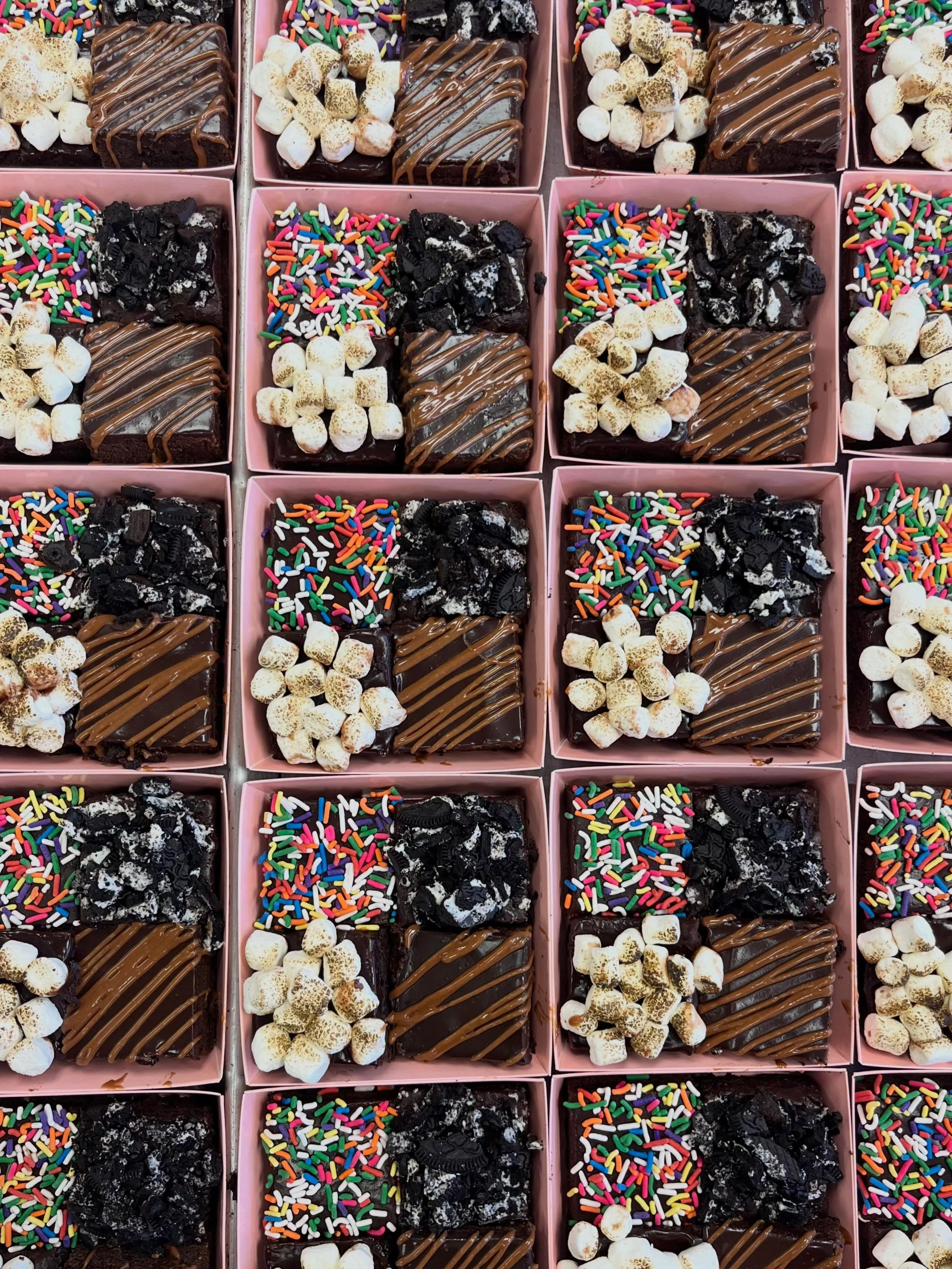 Our brownie 4-pack is as delicious as it looks 🤤 Available daily in-store!