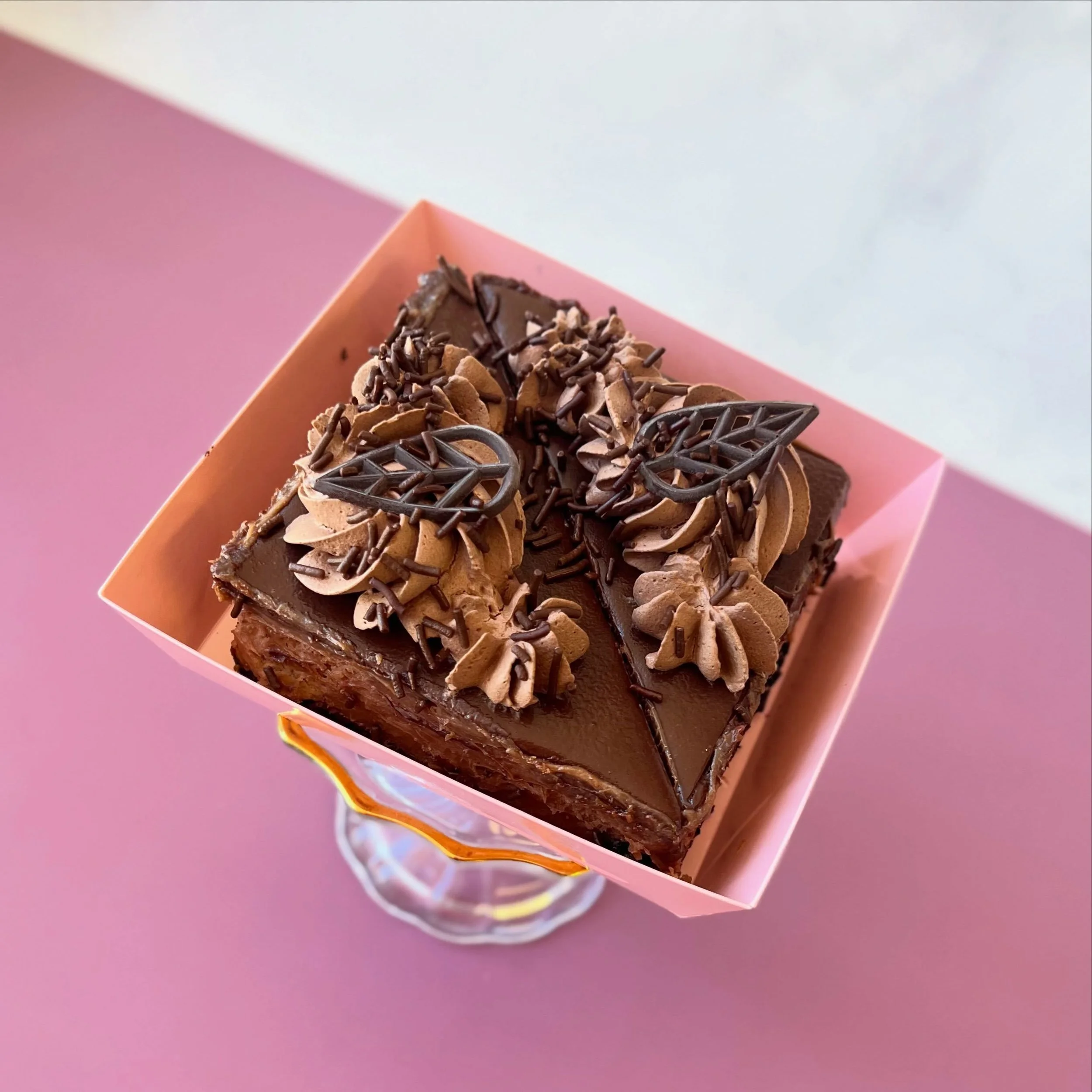 This is your sign to come in and try our Triple Chocolate Cheesecake 🤤