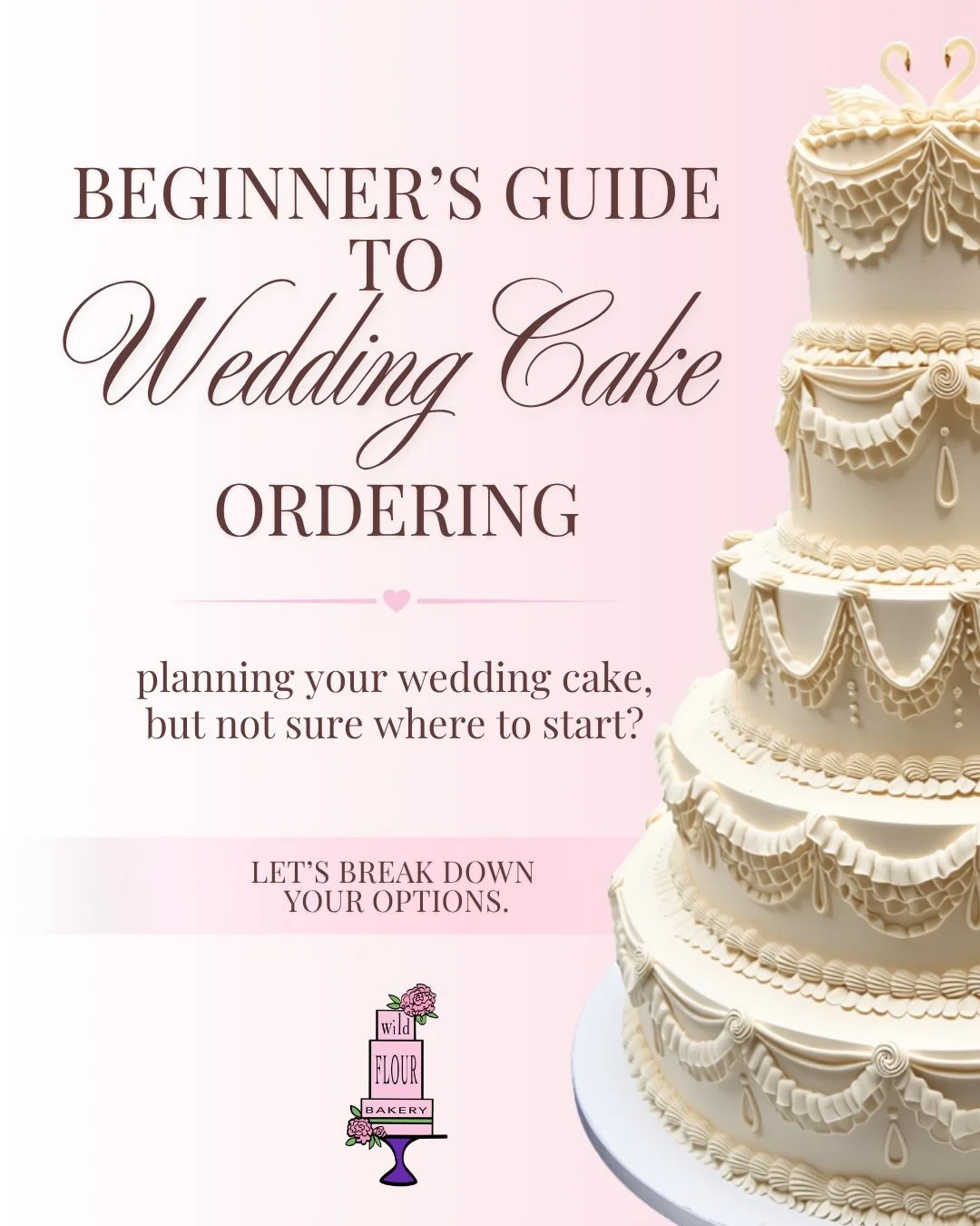 Our new Saturday Wedding series is here to help you and we&rsquo;re starting at the very beginning: do you need a delivered wedding cake or pick-up?! 💍🎂❤️

There are so many details involved when it comes to planning a wedding; we are hoping to mak