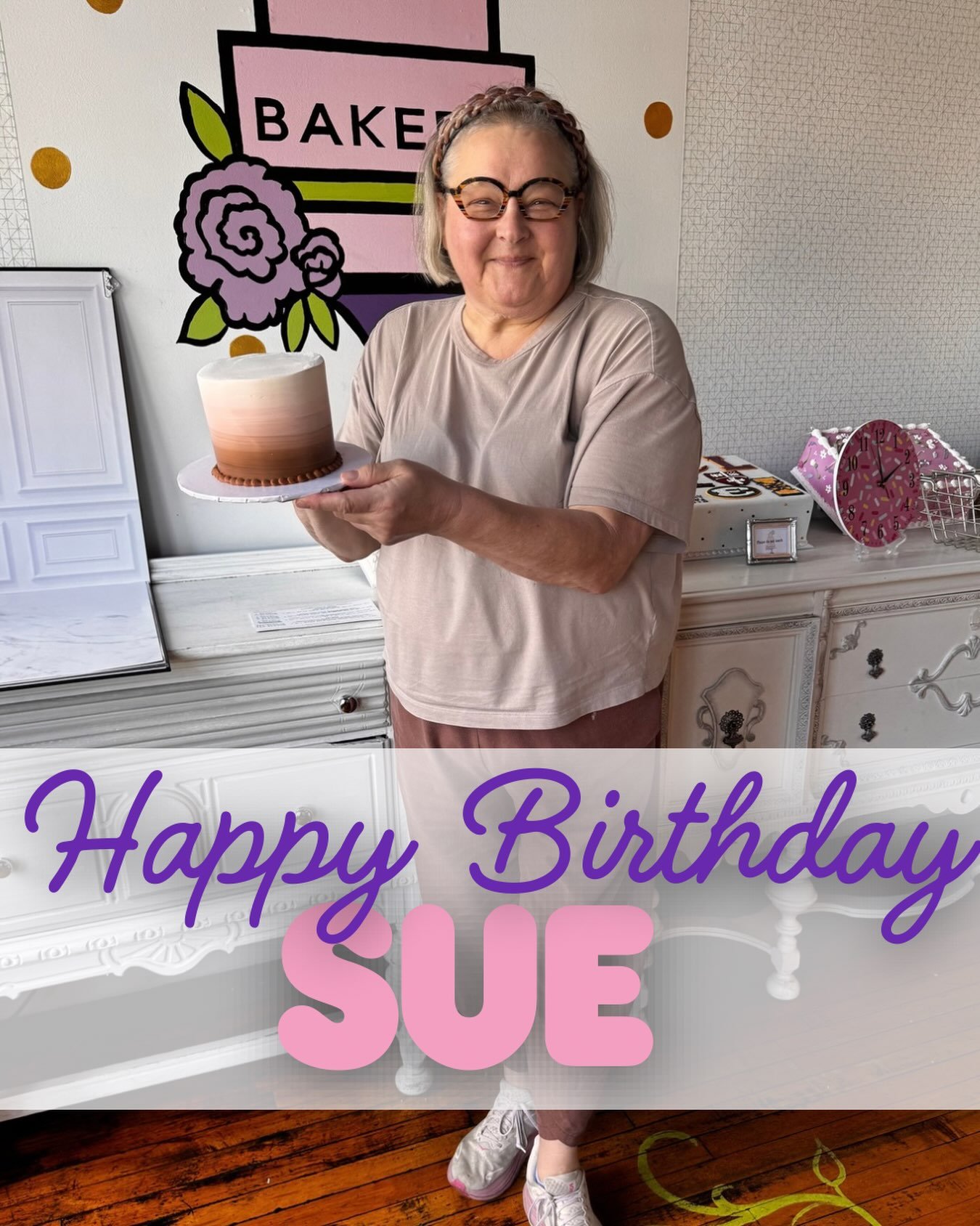 Please help us wish our fearless leader a warm HAPPY BIRTHDAY!! 🥳🎊💕

After one of our toughest weekends to date, with our delivery van being stolen, Sue has led us gracefully with determination to get us through this. We love you, Sue!

**note how