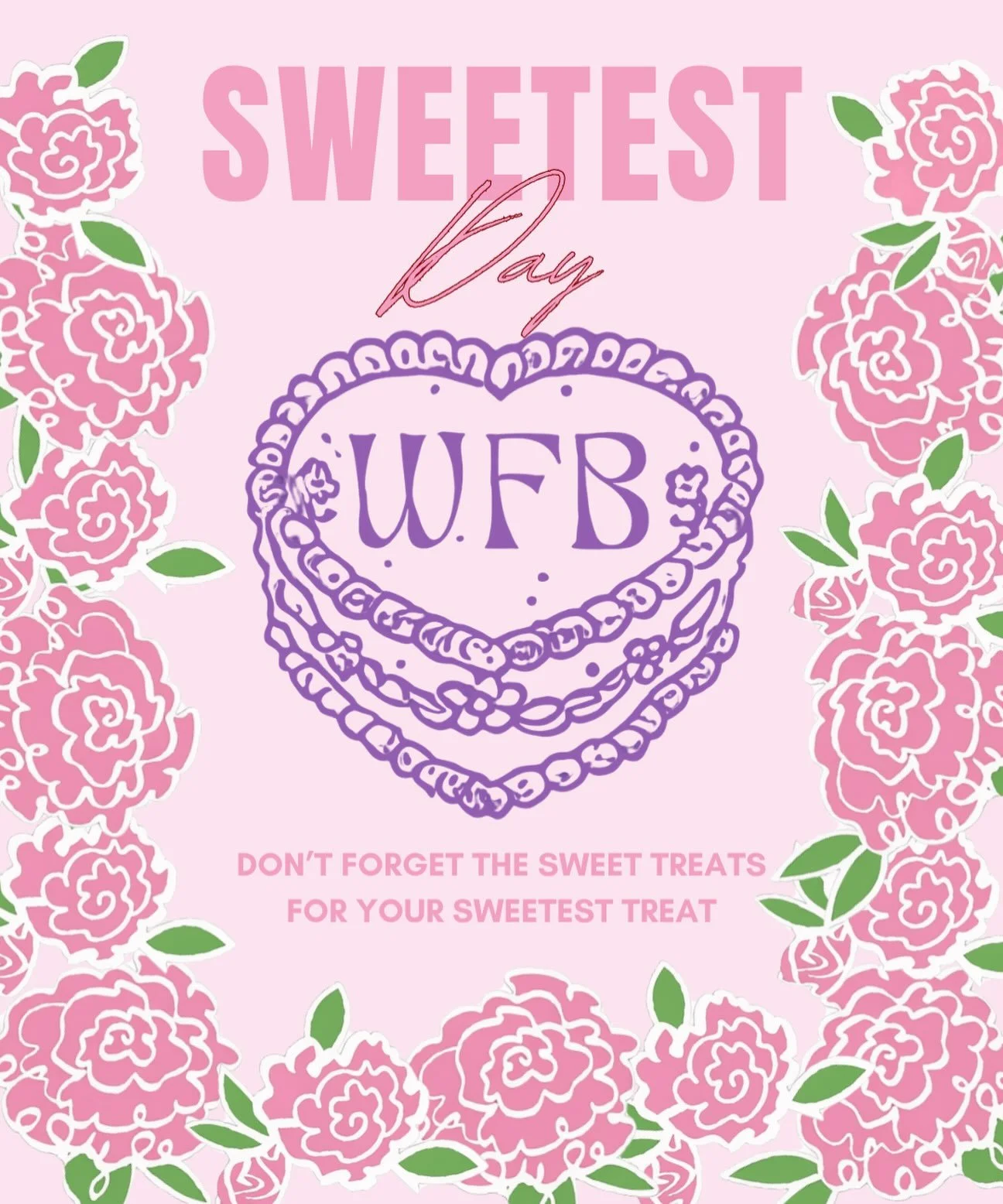 💕 Tomorrow is Sweetest Day! 💕 

We&rsquo;ll have plenty of treats available to choose from that will help you say &ldquo;no, I didn&rsquo;t forget sweetest day!&rdquo; 😂 

We&rsquo;re open till 5:00 today (Friday) and 9am-2pm on Saturday!