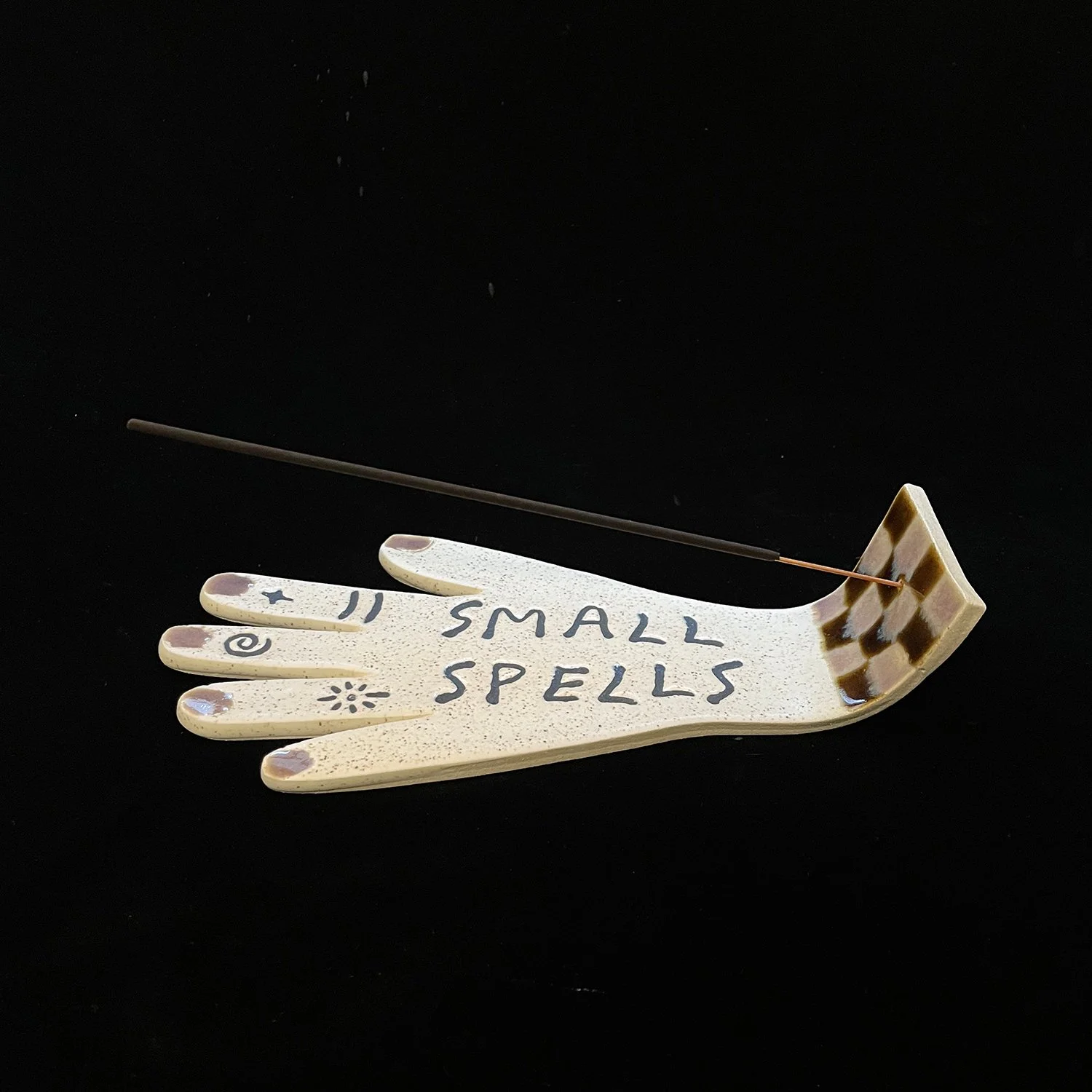 Tattooed Hand Incense Holder