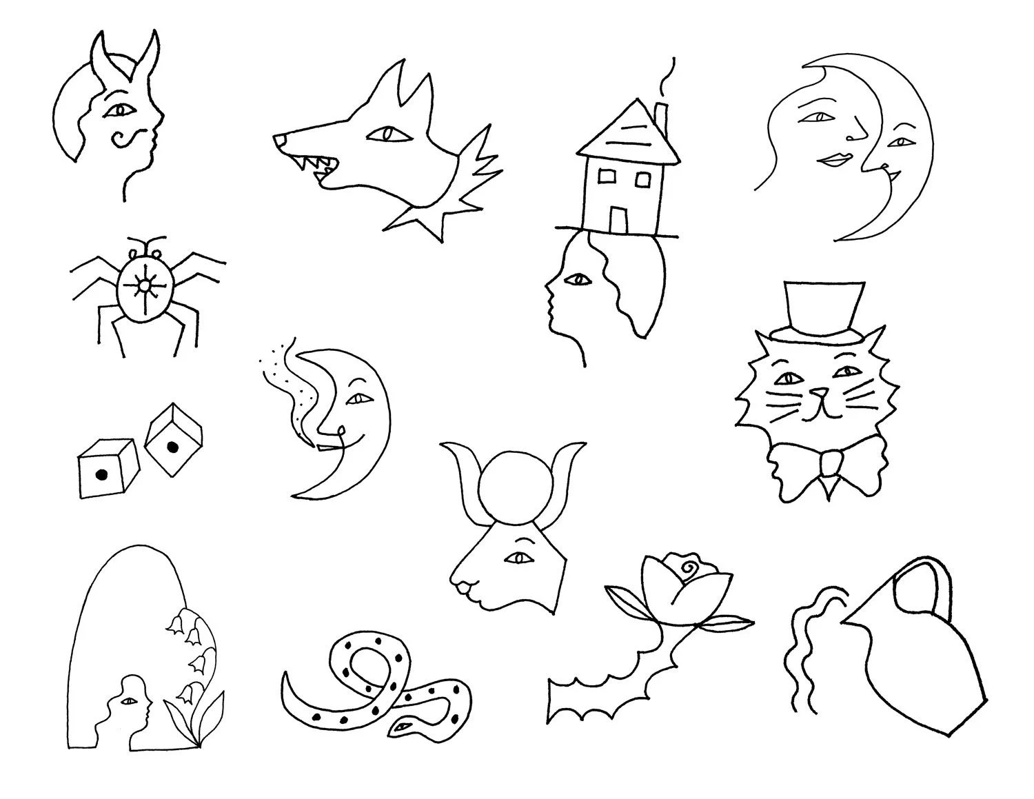 Flash Tattoo Designs Hand Poke LA 6.jpg