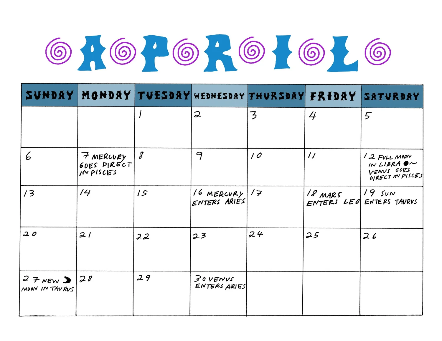 2025-astrology-calendar-small-spells