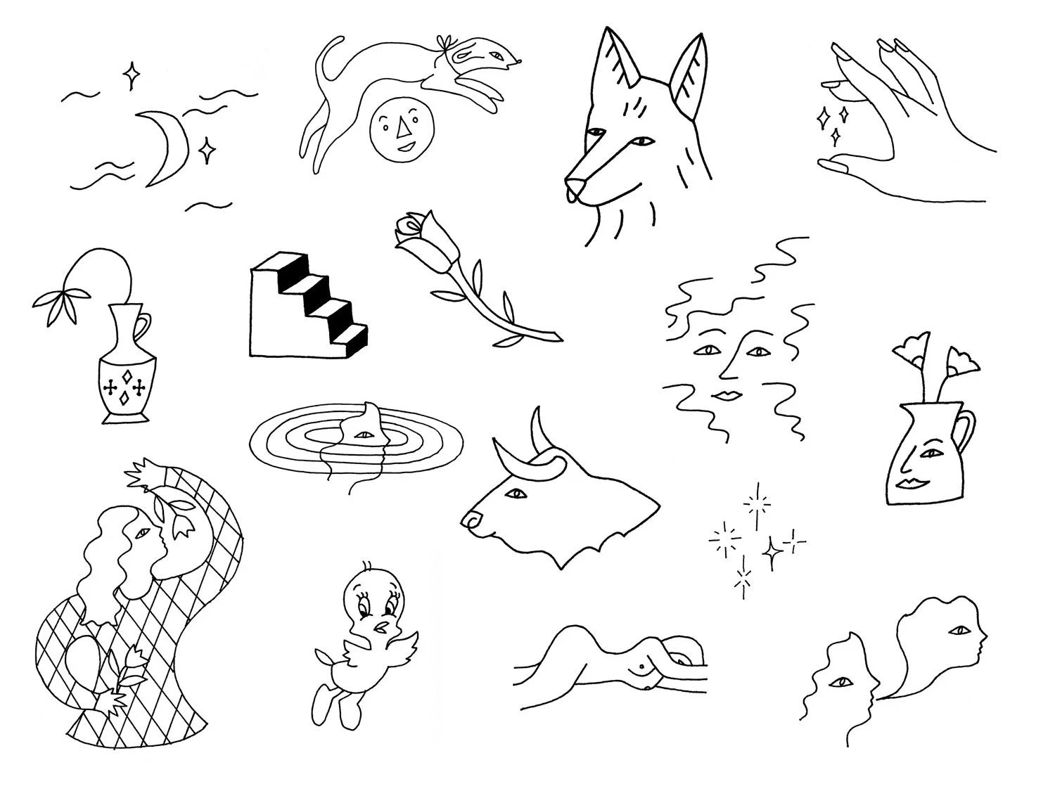 Flash Tattoo Designs Hand Poke LA 4.jpg