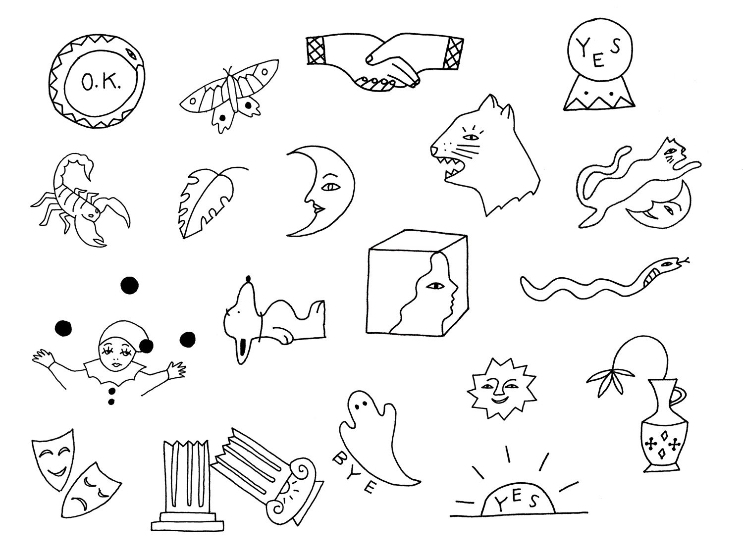 Flash Tattoo Designs Hand Poke LA.jpg