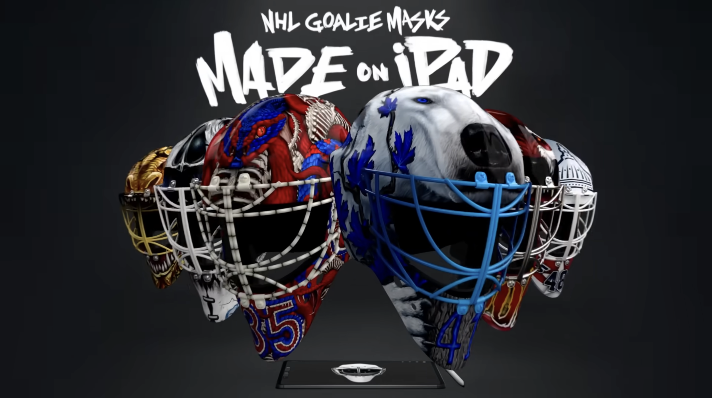 NHL x APPLE: Hockey Masks