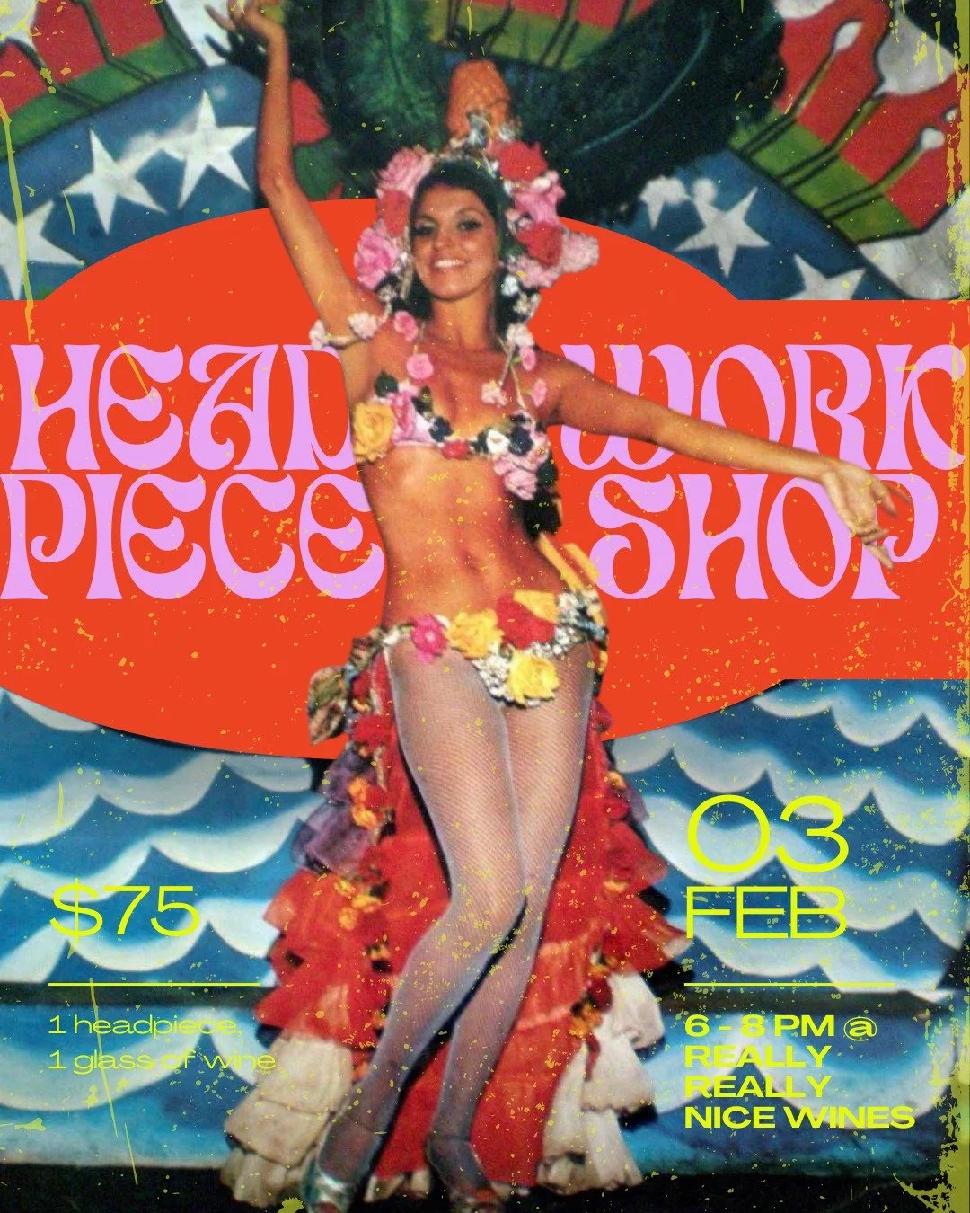 UPDATE: Y&rsquo;all sold this out in record time! DM RRNW if you wanted to come + we already sold out. 🎺 calling all Carnival Crafters! 🎺 join us Tuesday 2/3 for a C U S T O M  H E A D P I E C E  W O R K S H O P w Katy Finger of @katymyladydesigns 