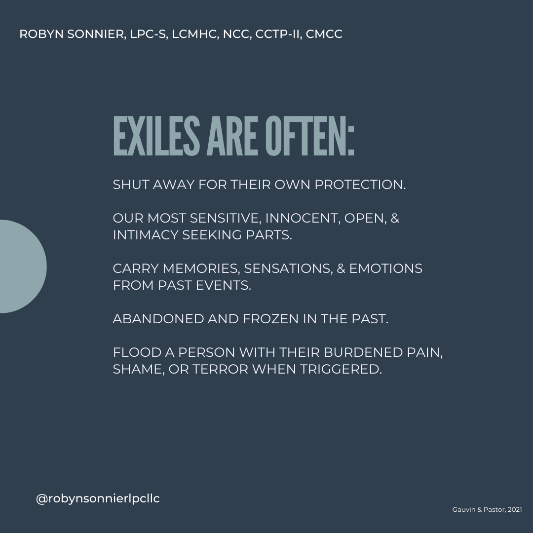 Exiles in IFS