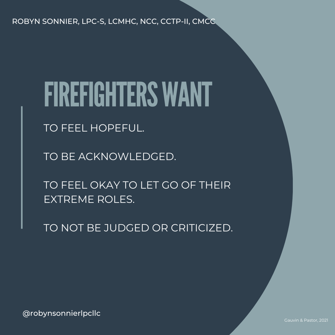 IFS Therapy Firefighters
