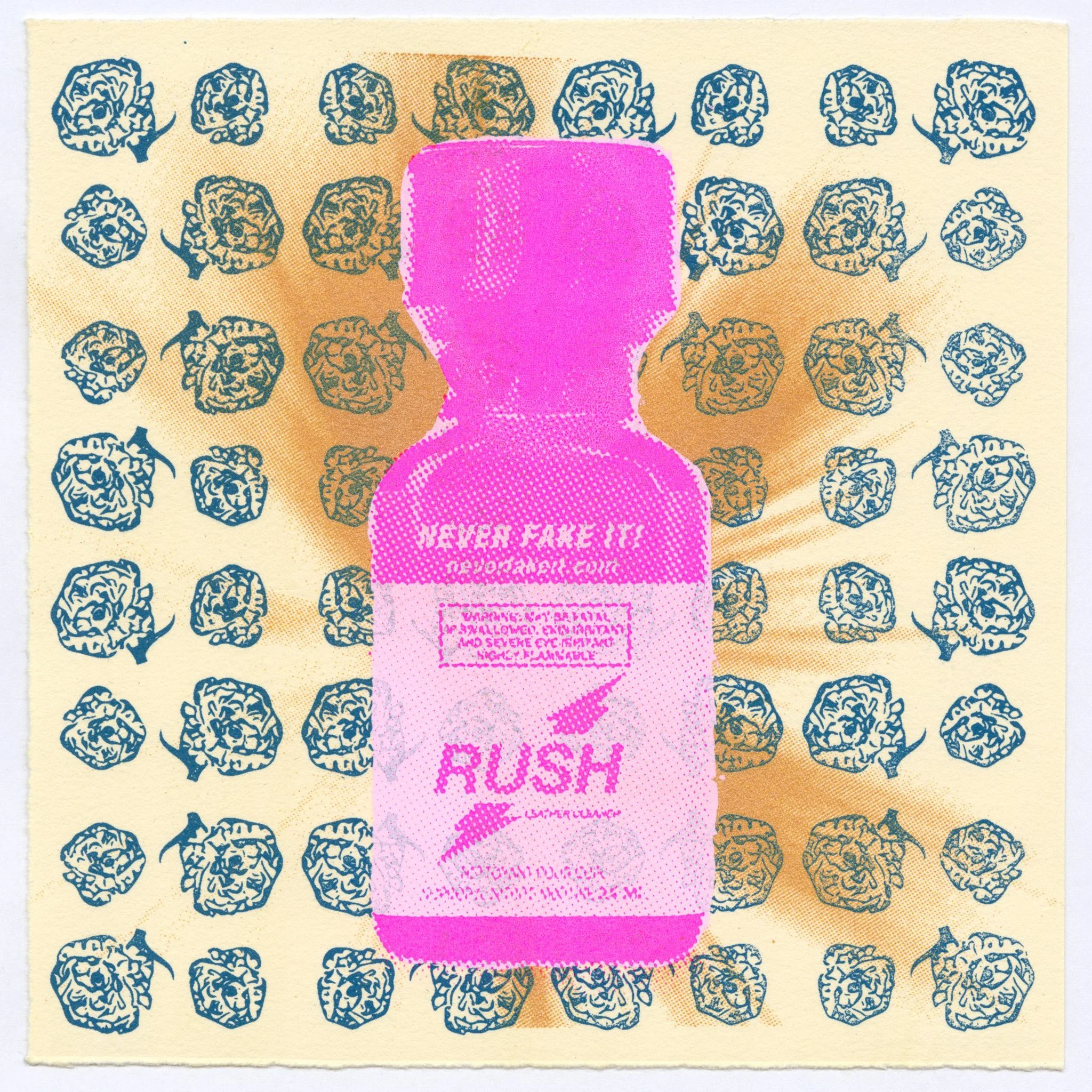 𝘩𝘰𝘭𝘺 𝘴𝘱𝘪𝘳𝘪𝘵 𝘯𝘰.5. 2024. screen print on rives paper. edition of 5. 