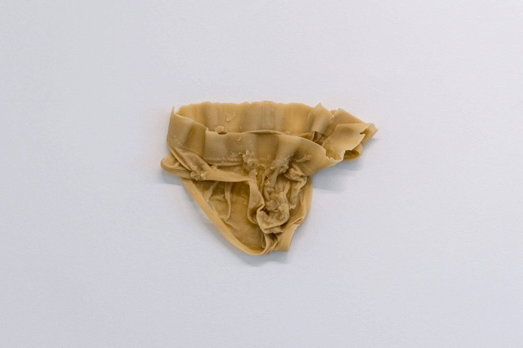 Rudy – August 22, 2025 (2025).
Cast Wax.
12"L  x 8”W x 1.5”H.
