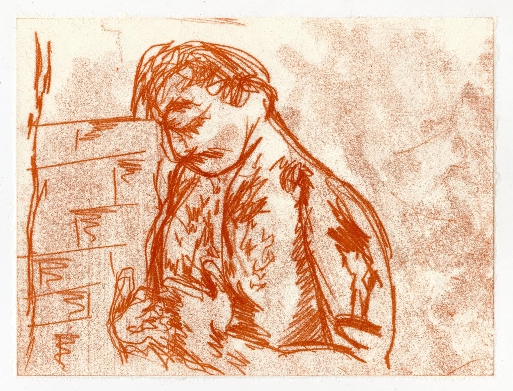 with him I (2025).
oil based trace monotype on mulberry paper
9" x 12"